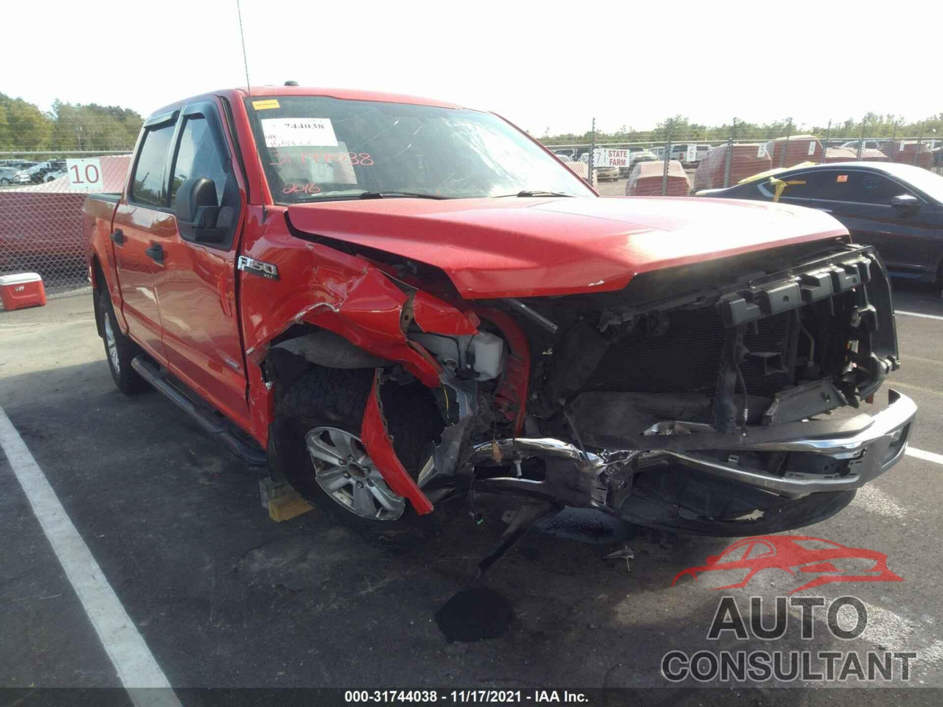 FORD F-150 2016 - 1FTEW1CG8GKE48813