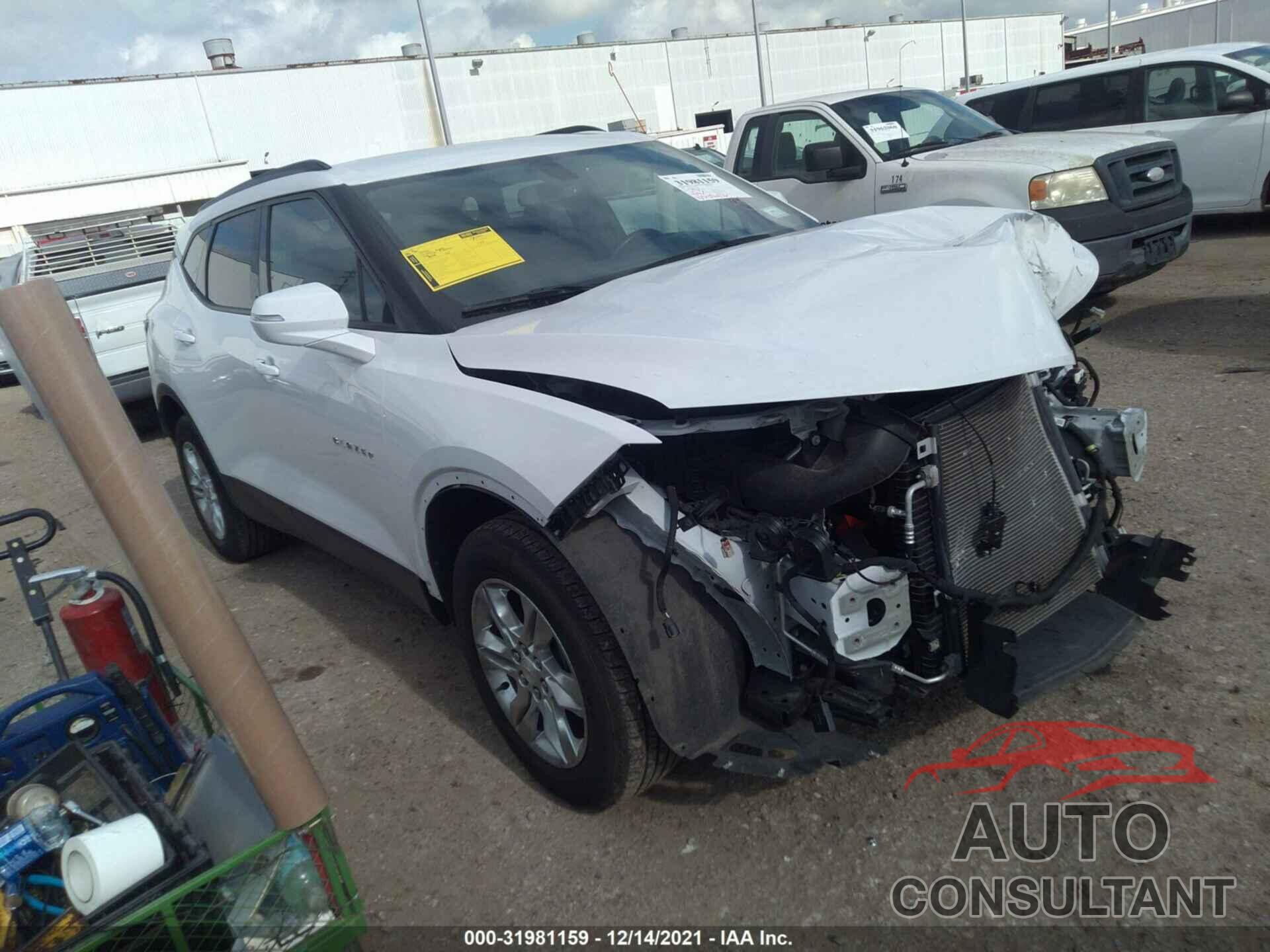 CHEVROLET BLAZER 2019 - 3GNKBBRA8KS586945