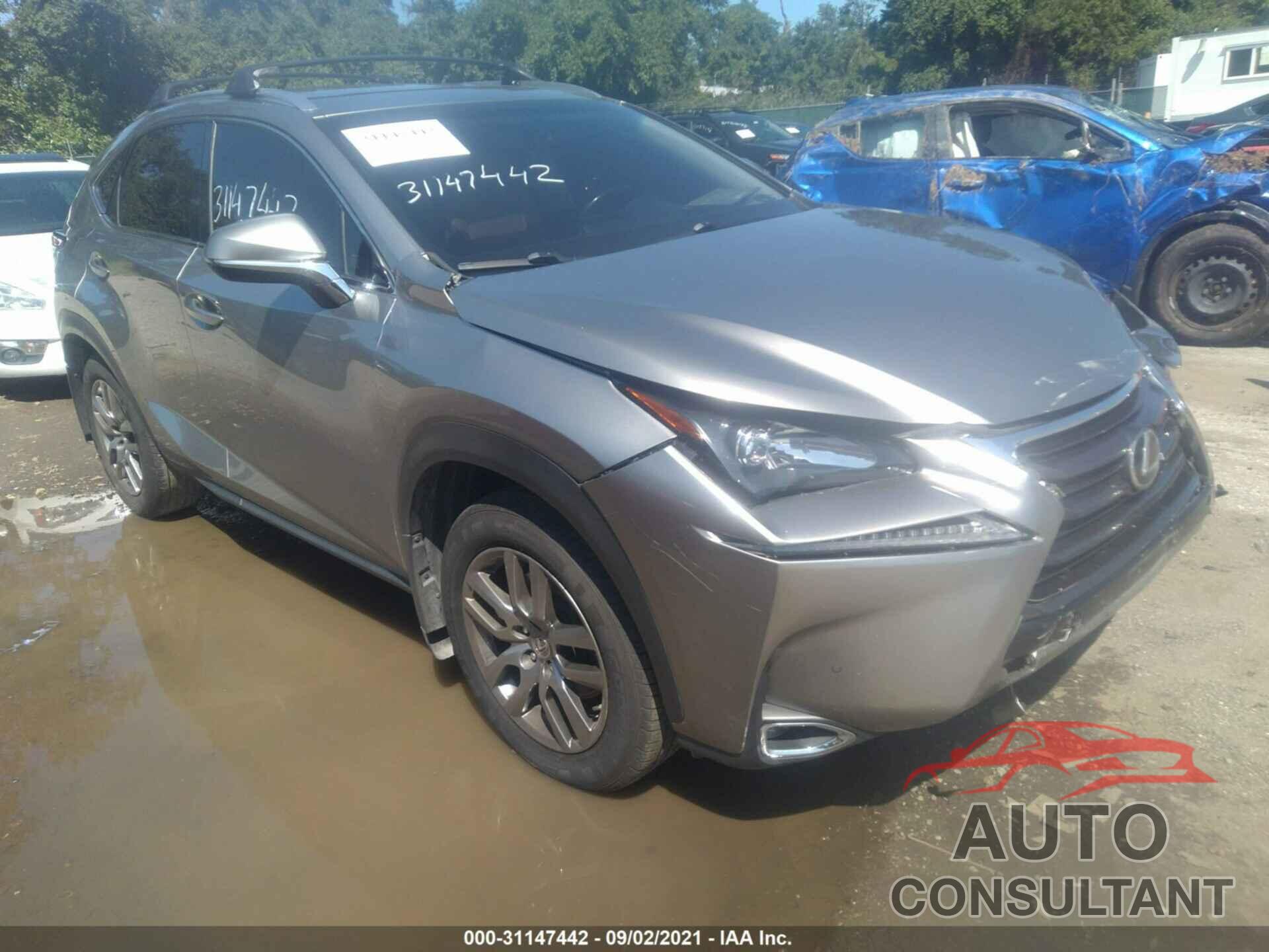 LEXUS NX 200T 2016 - JTJBARBZ6G2046837