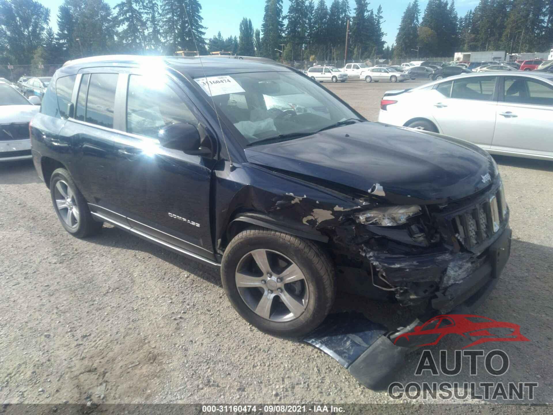 JEEP COMPASS 2017 - 1C4NJDEB4HD211937