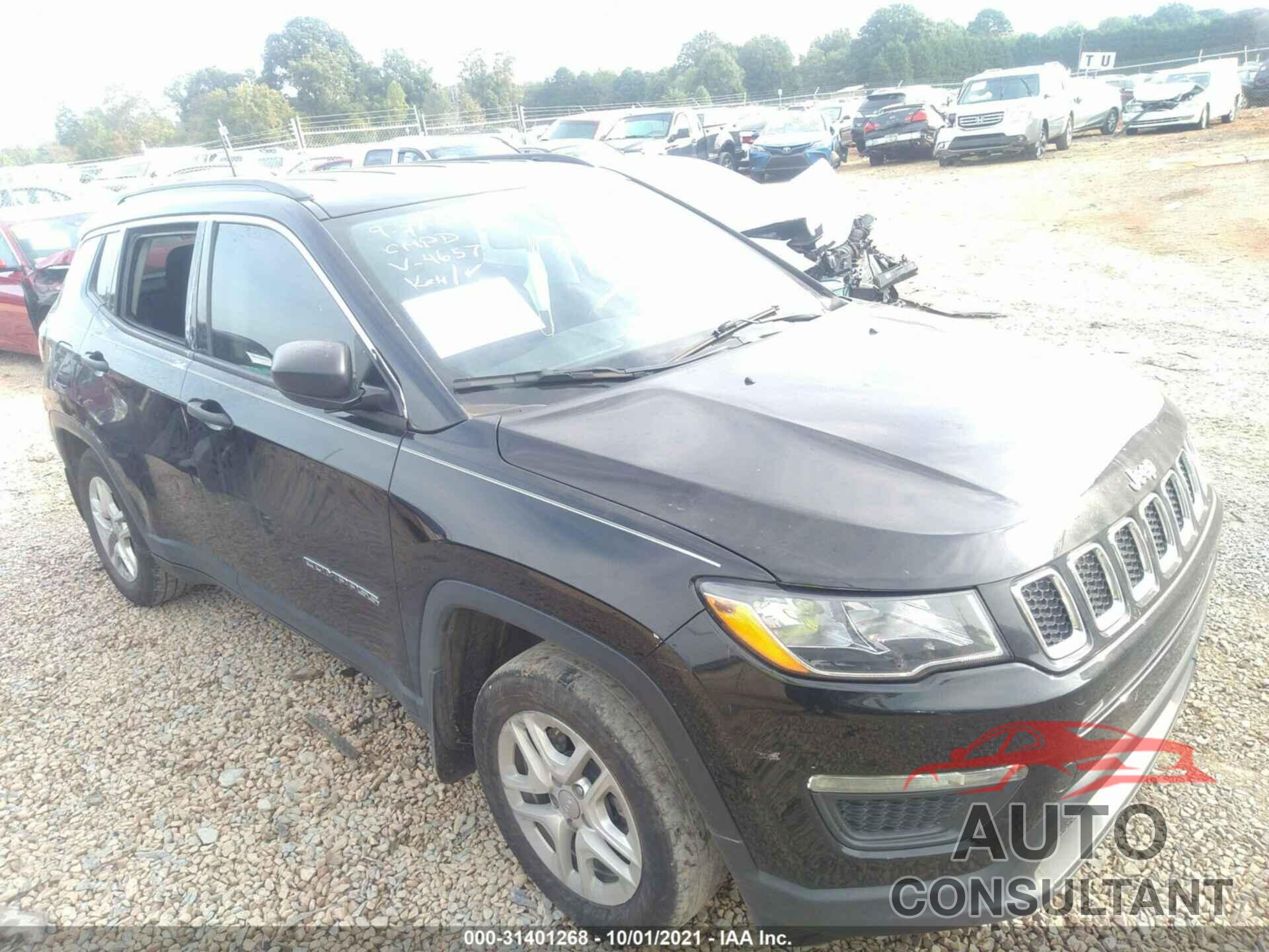 JEEP COMPASS 2019 - 3C4NJCABXKT834657
