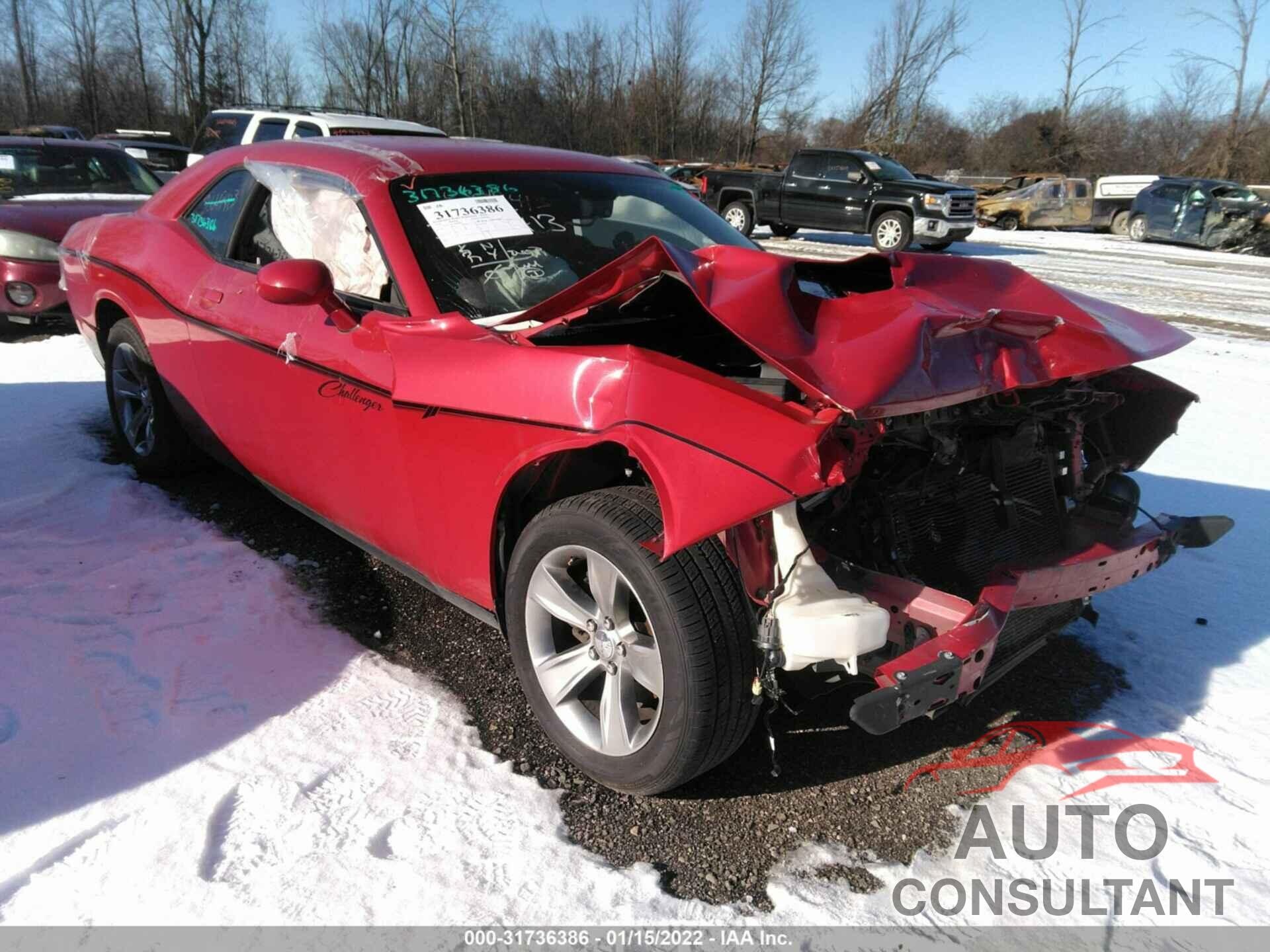 DODGE CHALLENGER 2016 - 2C3CDZAG2GH285005