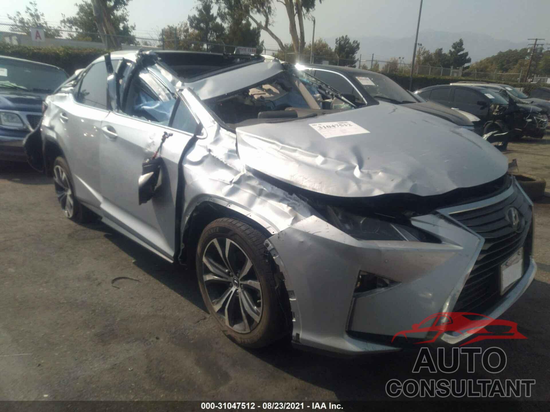 LEXUS RX 2018 - 2T2ZZMCA3JC093480