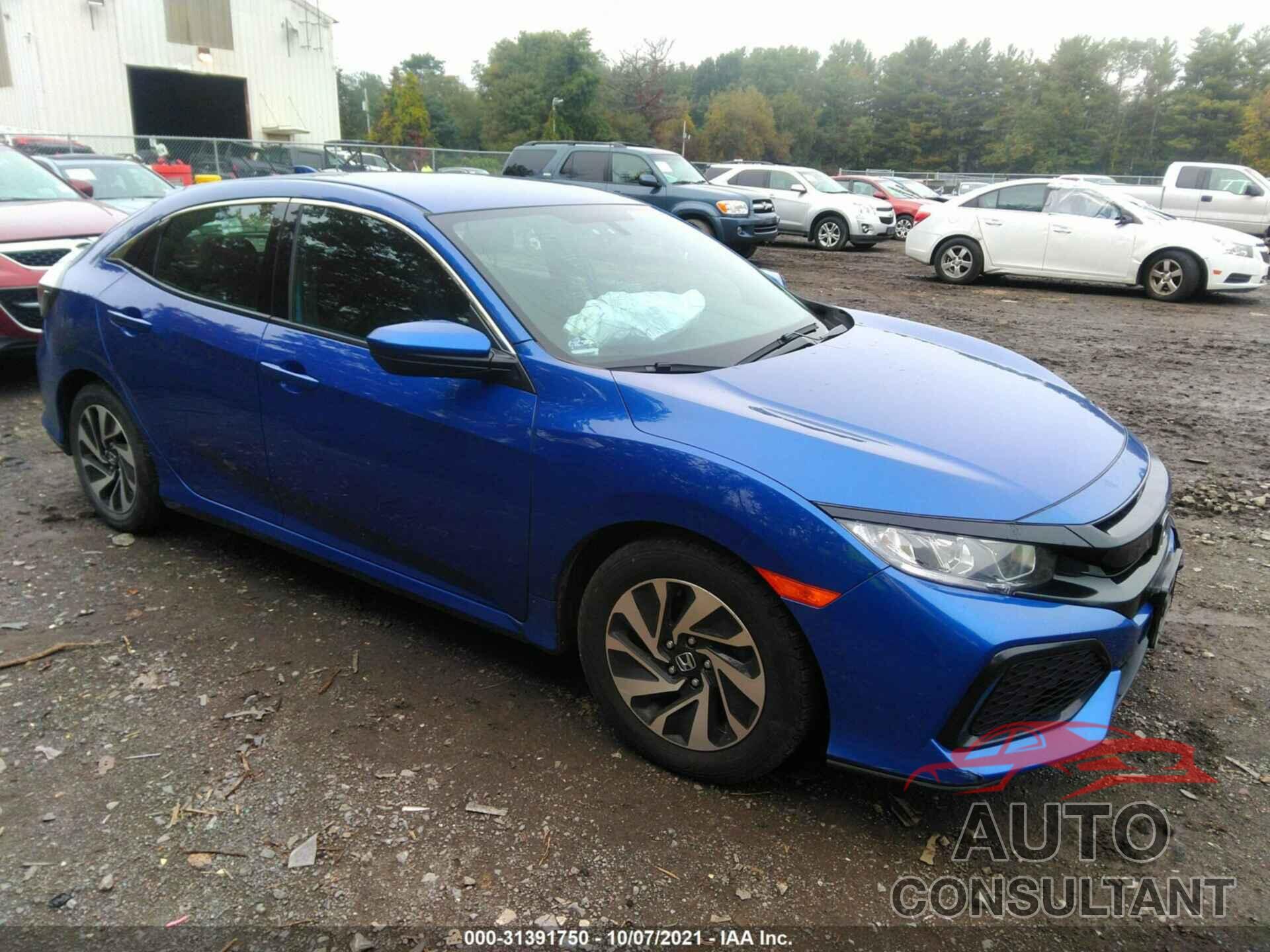 HONDA CIVIC HATCHBACK 2017 - SHHFK7H21HU420798
