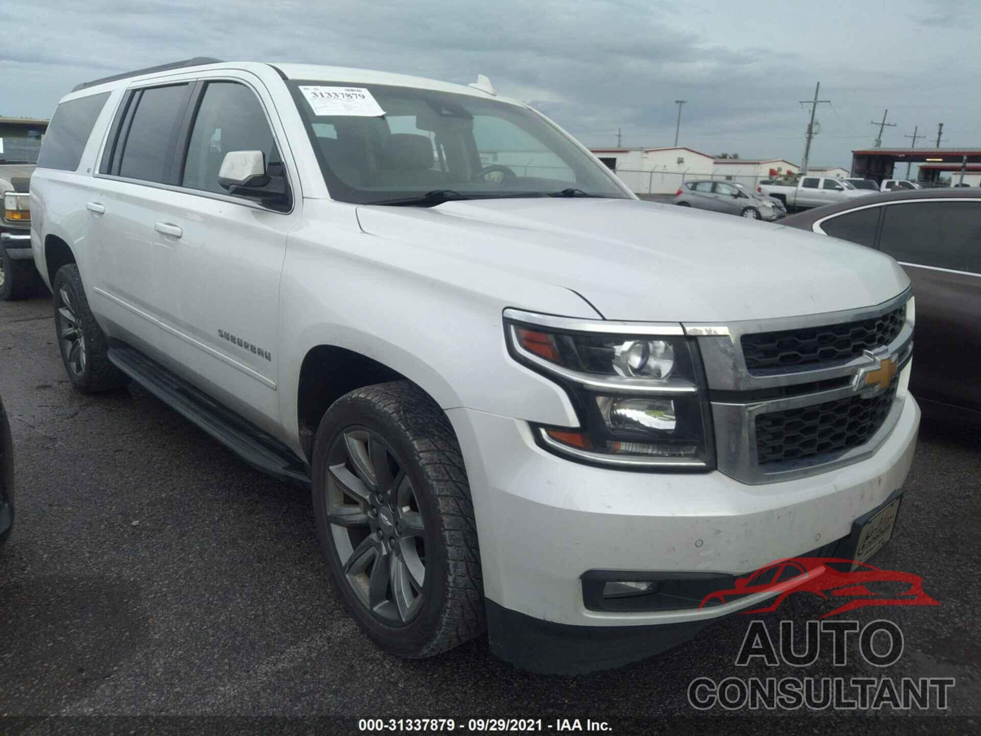 CHEVROLET SUBURBAN 2017 - 1GNSCHKC5HR124544