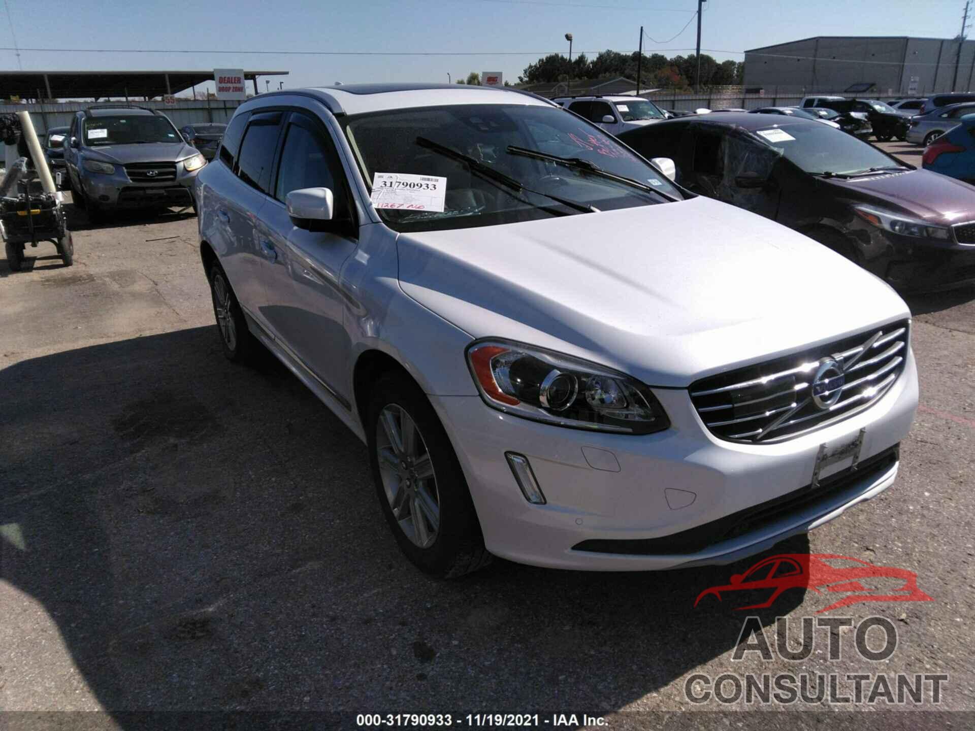 VOLVO XC60 2016 - YV449MDM4G2801263