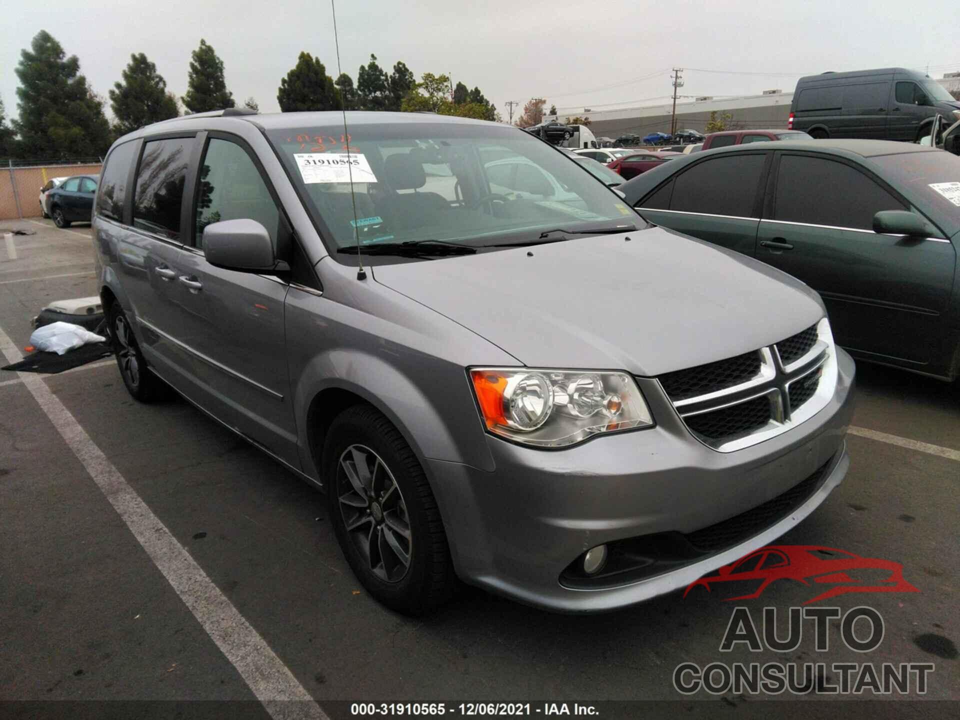 DODGE GRAND CARAVAN 2017 - 2C4RDGCG7HR666450