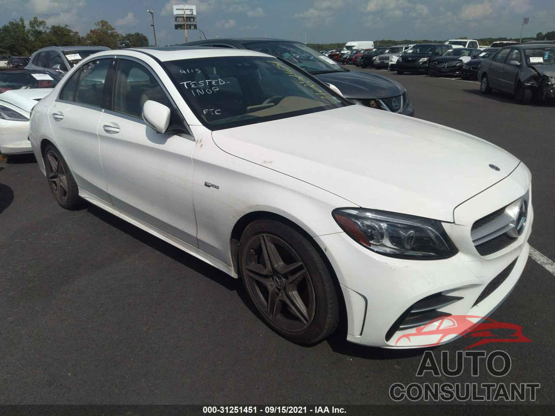MERCEDES-BENZ C-CLASS 2020 - 55SWF6EB3LU330807