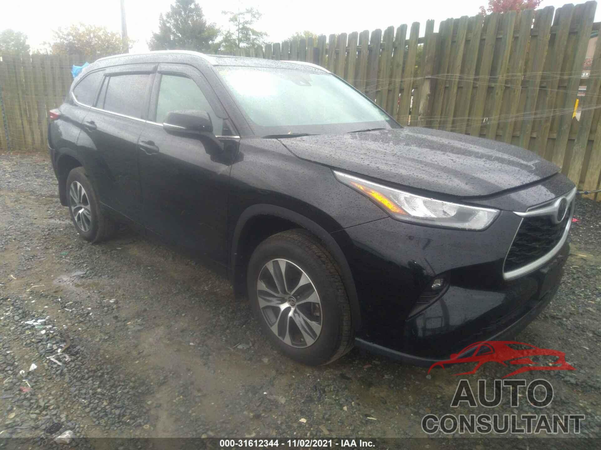 TOYOTA HIGHLANDER 2020 - 5TDHZRBH7LS036575