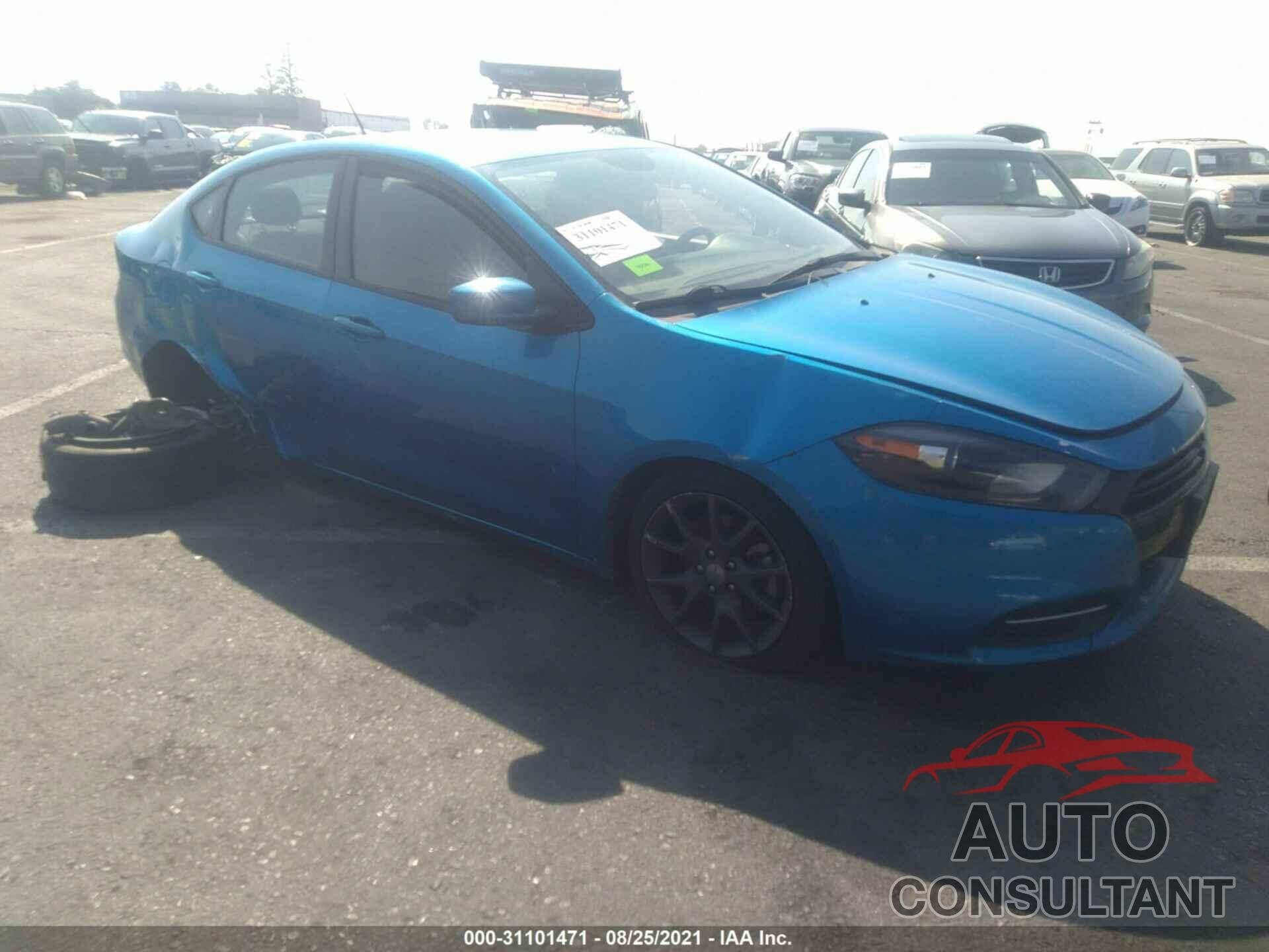 DODGE DART 2016 - 1C3CDFAA4GD577813