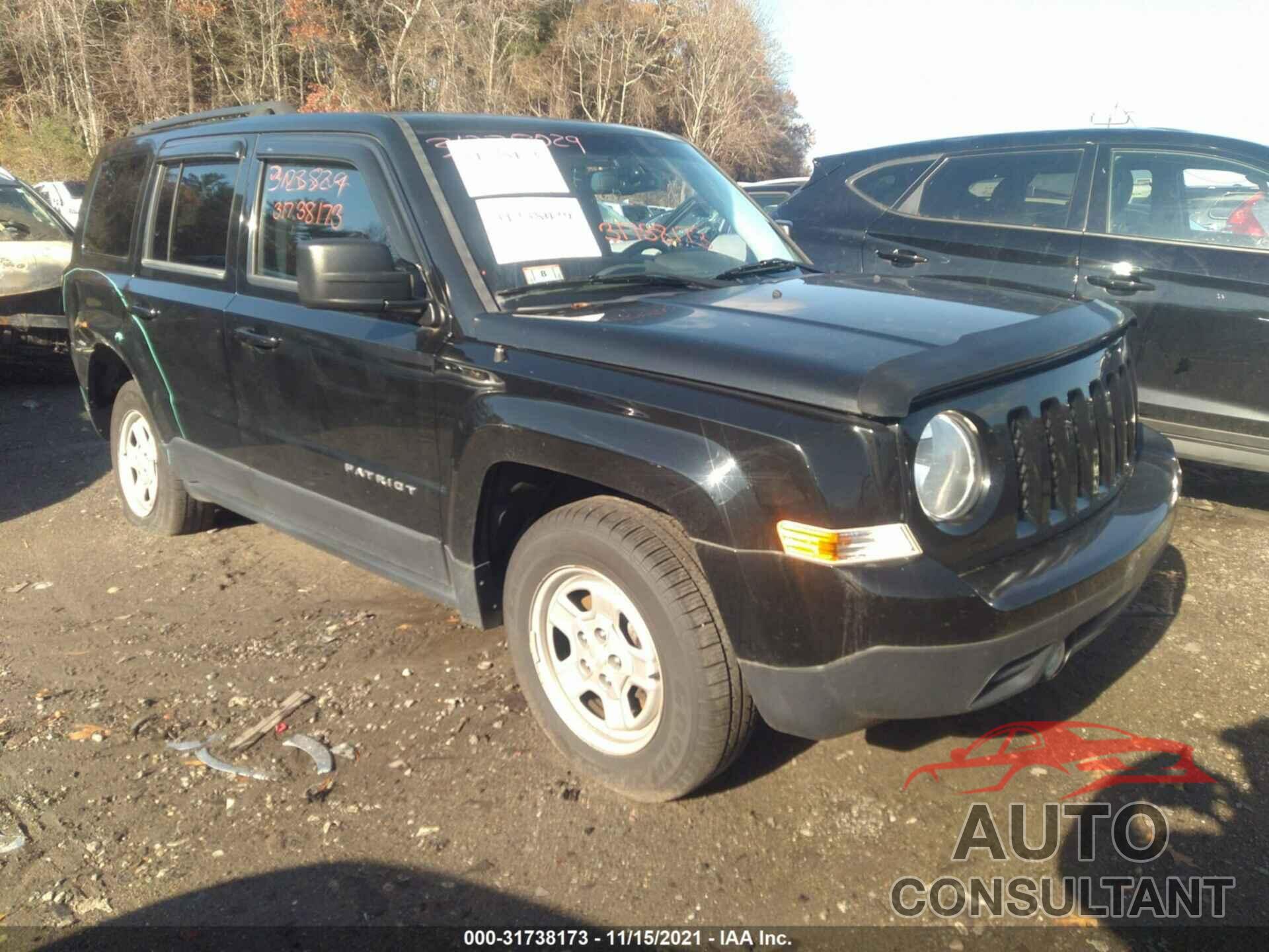 JEEP PATRIOT 2017 - 1C4NJPBAXHD212118