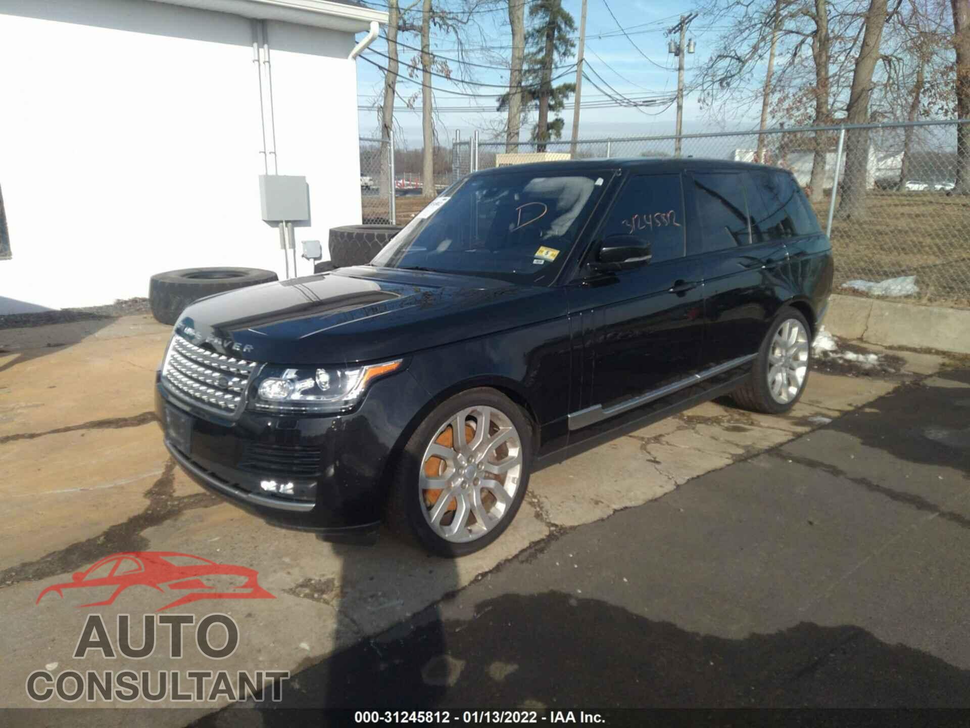 LAND ROVER RANGE ROVER 2016 - SALGS2EF6GA306148