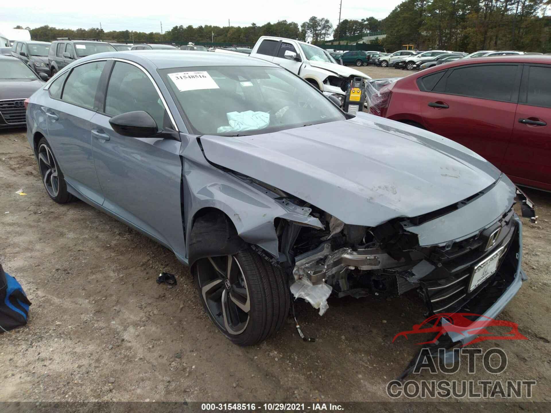 HONDA ACCORD SEDAN 2021 - 1HGCV1F37MA096541