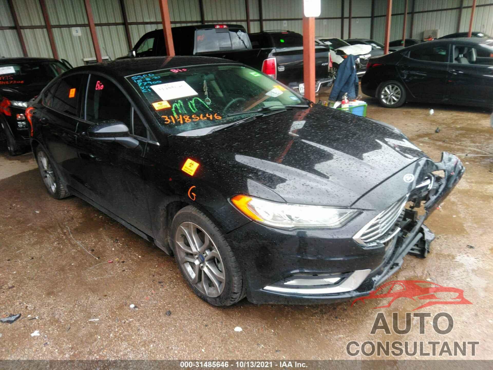FORD FUSION 2017 - 3FA6P0H70HR312134