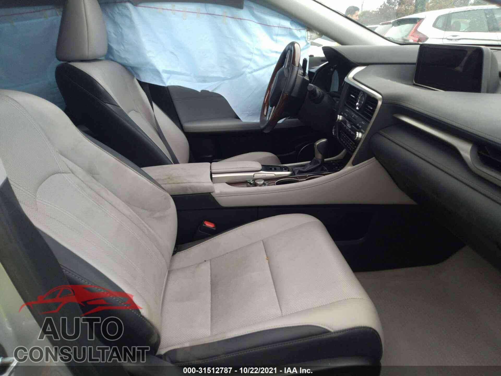 LEXUS RX 2017 - 2T2ZZMCA8HC073137