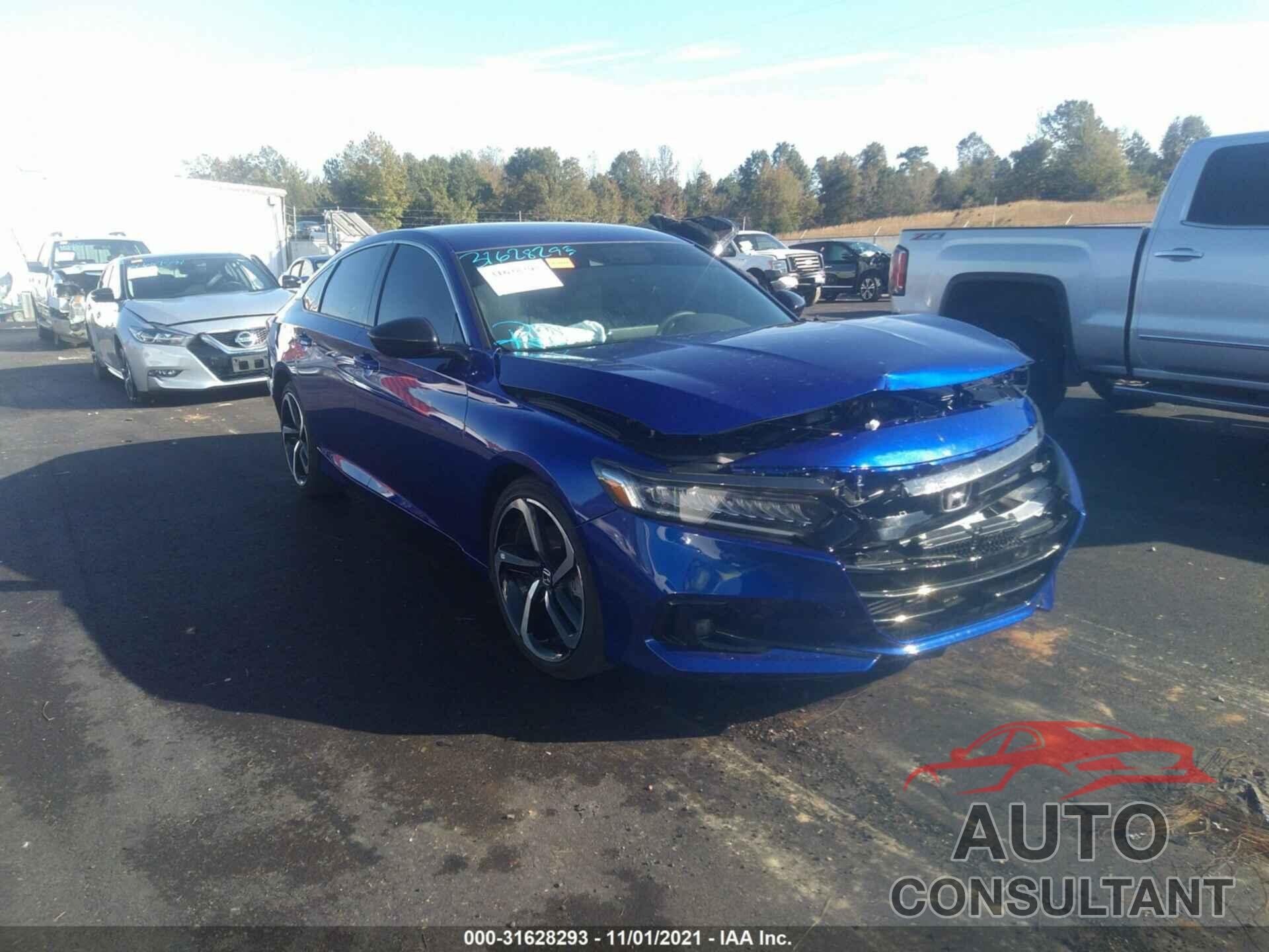 HONDA ACCORD SEDAN 2021 - 1HGCV1F39MA101156