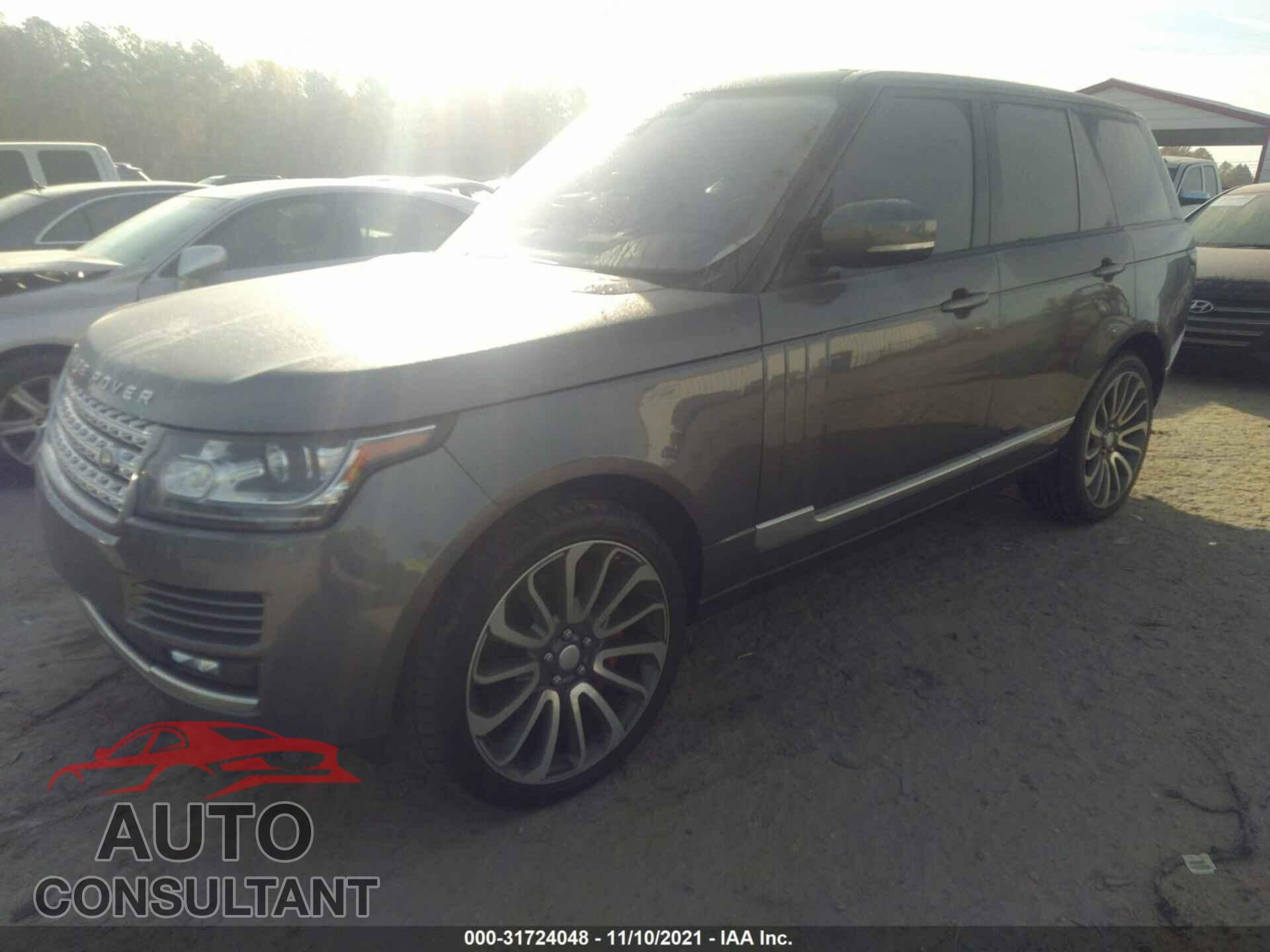 LAND ROVER RANGE ROVER 2016 - SALGS2VF1GA265217