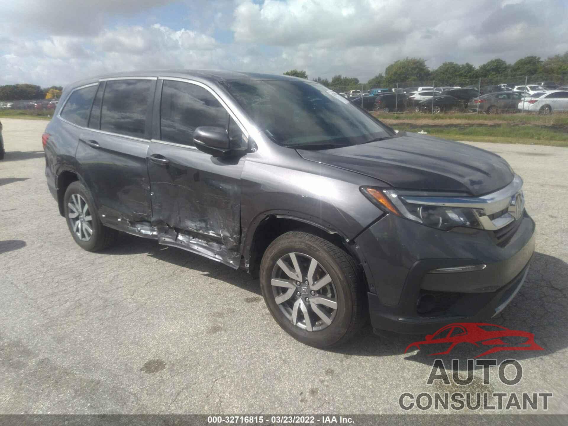 HONDA PILOT 2021 - 5FNYF5H38MB030139