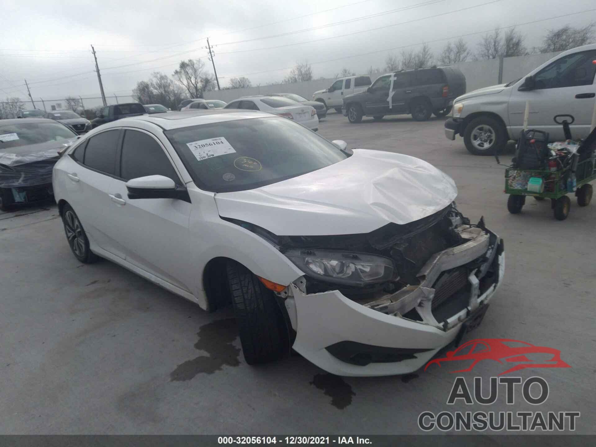 HONDA CIVIC SEDAN 2016 - 19XFC1F3XGE044601