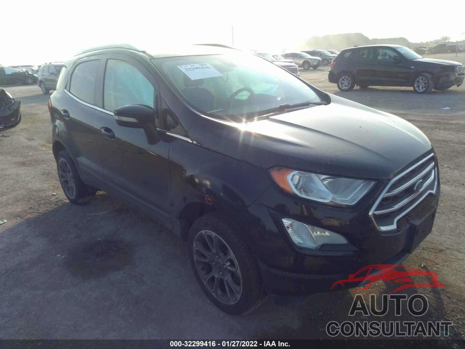 FORD ECOSPORT 2018 - MAJ6P1WL3JC183154