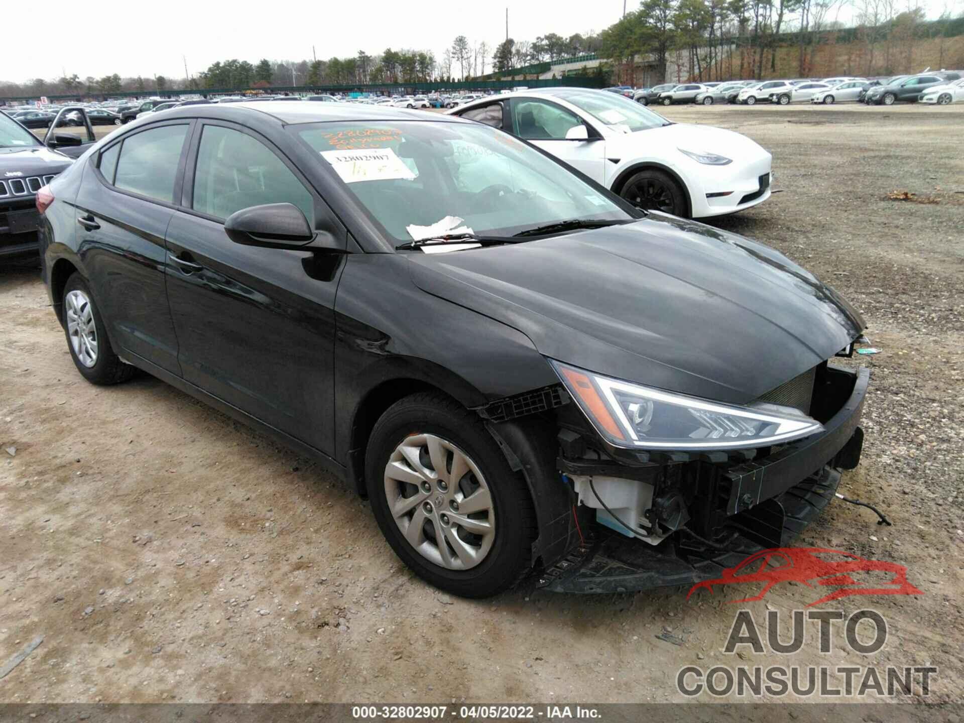 HYUNDAI ELANTRA 2020 - KMHD74LF2LU953953