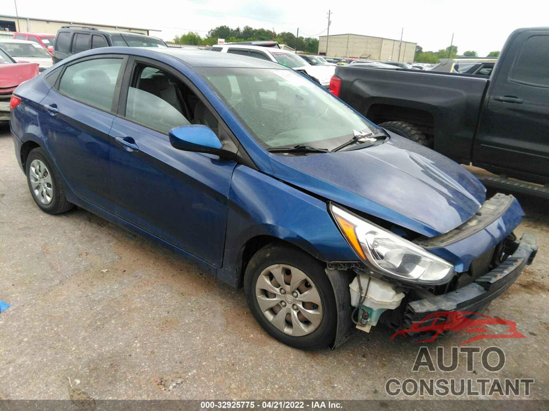 HYUNDAI ACCENT 2017 - KMHCT4AE2HU308597