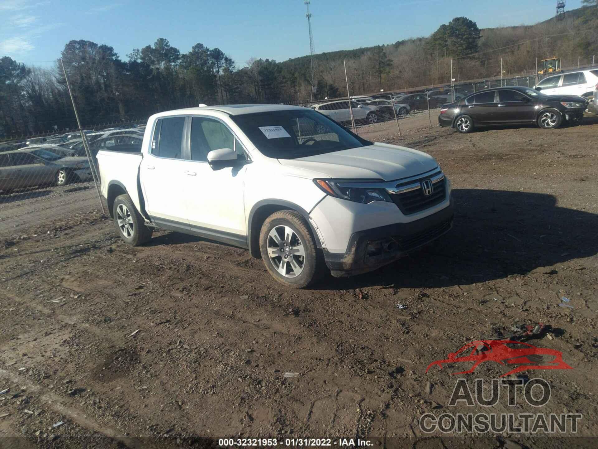 HONDA RIDGELINE 2019 - 5FPYK2F66KB001492