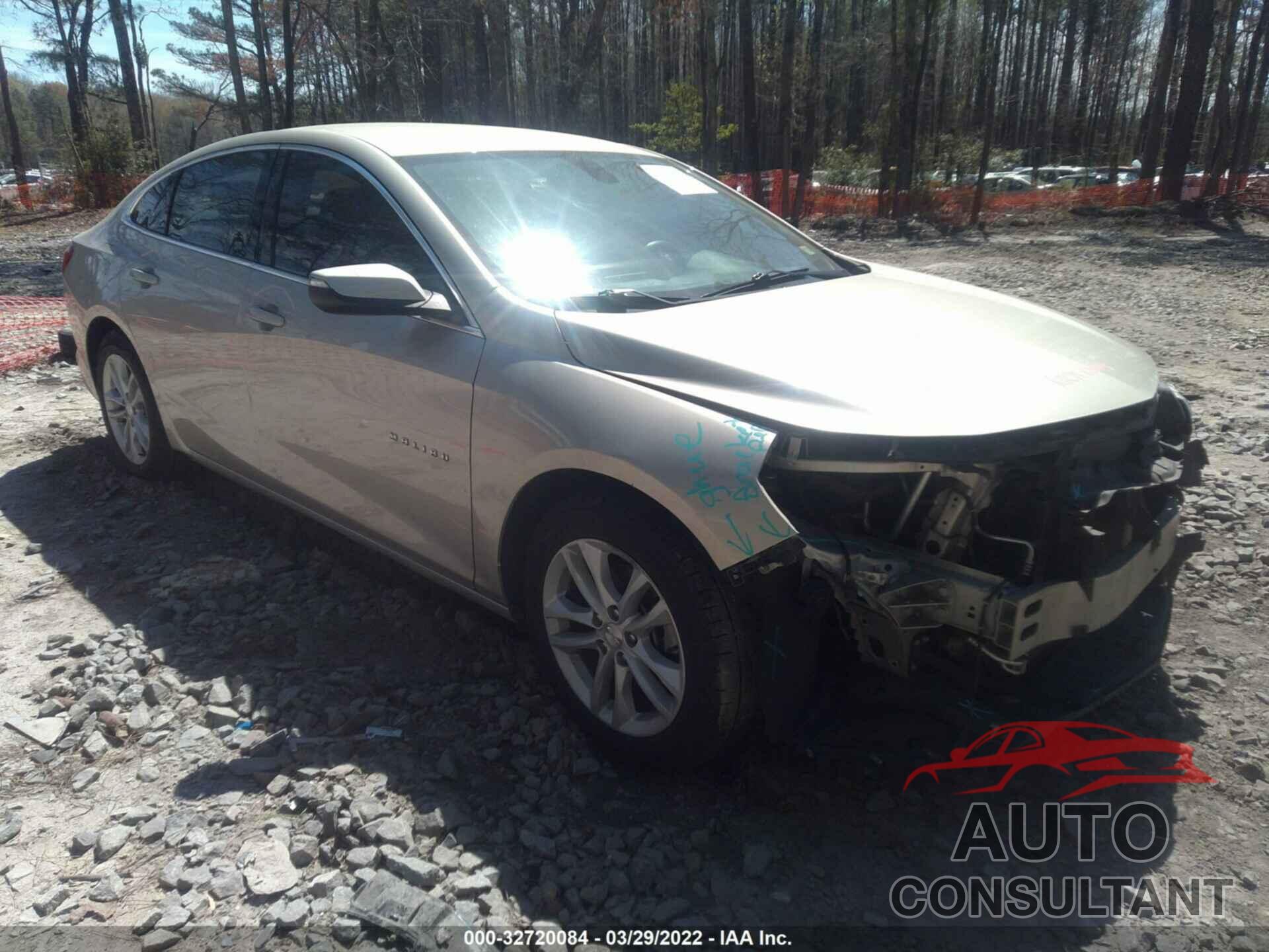 CHEVROLET MALIBU 2016 - 1G1ZE5ST3GF295771
