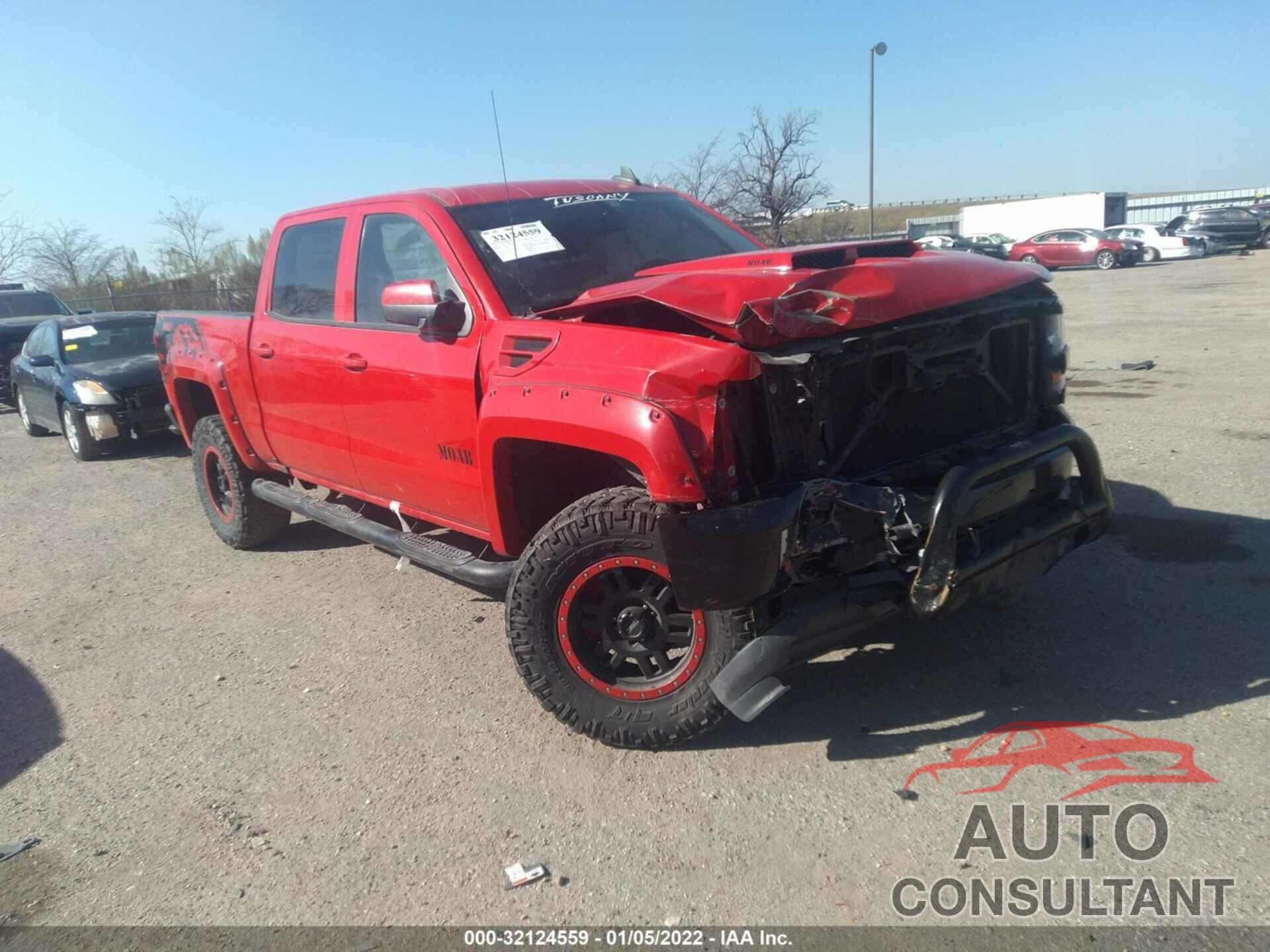CHEVROLET SILVERADO 1500 2016 - 3GCUKREC2GG232284