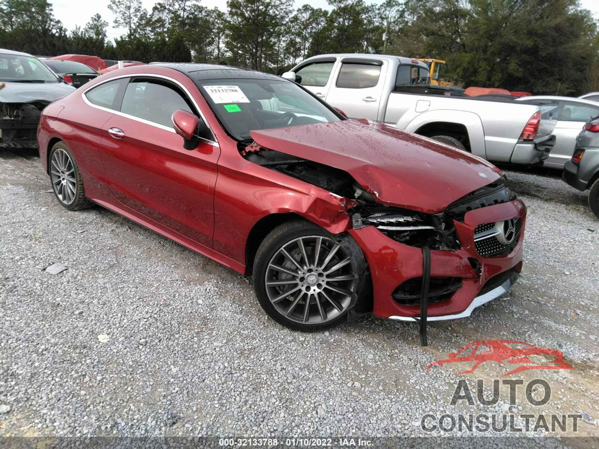 MERCEDES-BENZ C-CLASS 2017 - WDDWJ4JB1HF361699