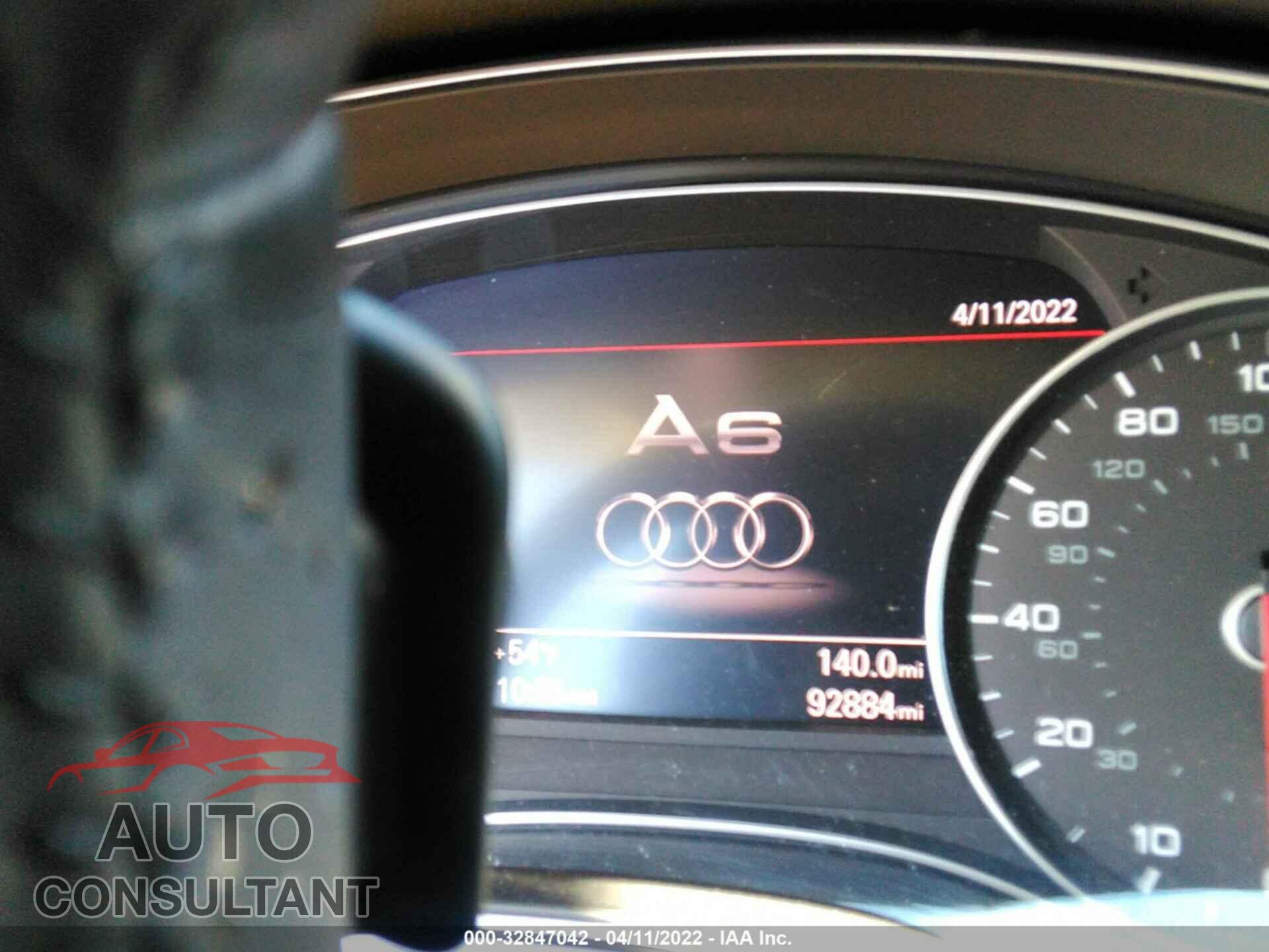 AUDI A6 2016 - WAUFGAFC9GN015782