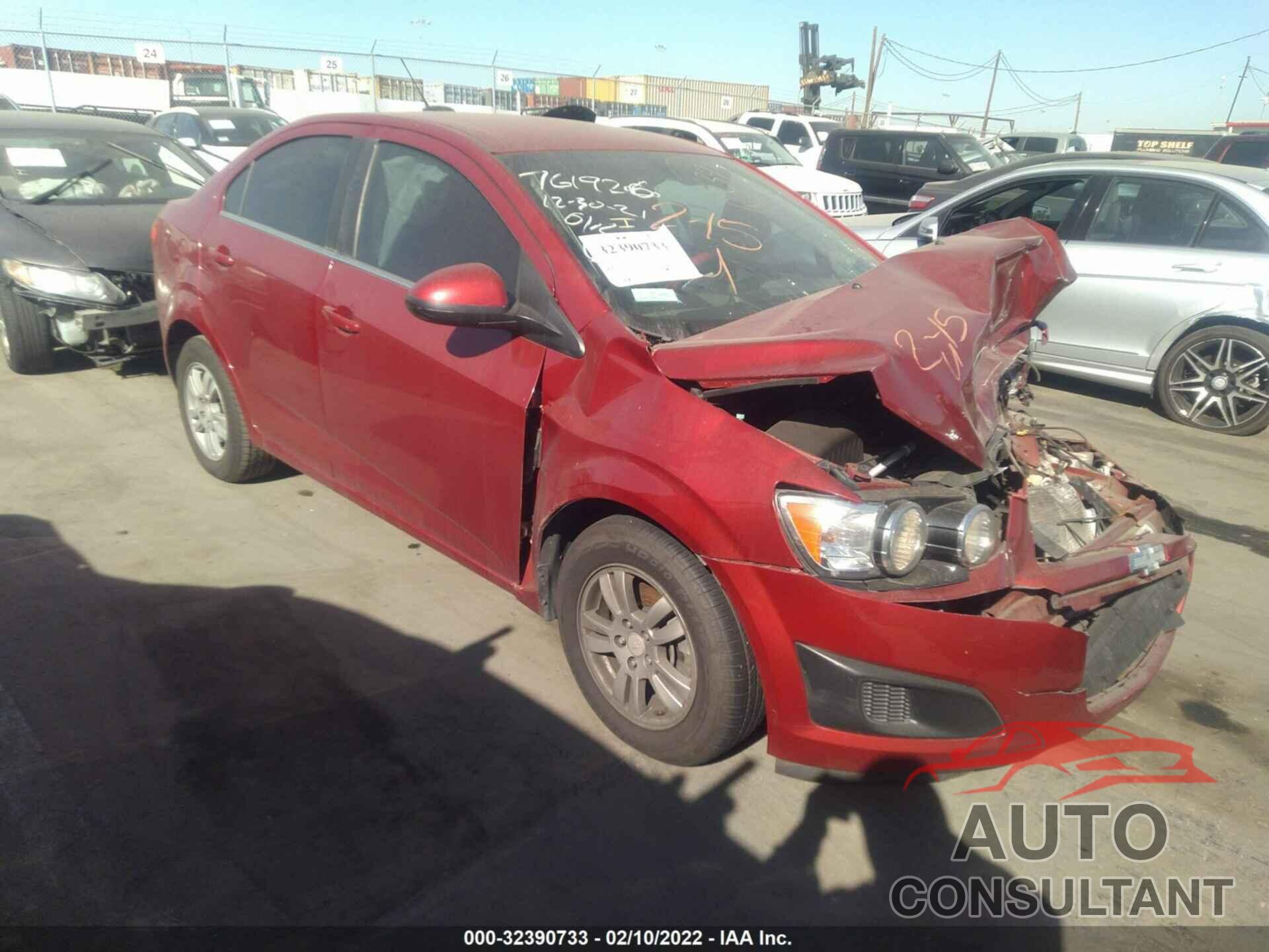 CHEVROLET SONIC 2016 - 1G1JC5SH5G4164688