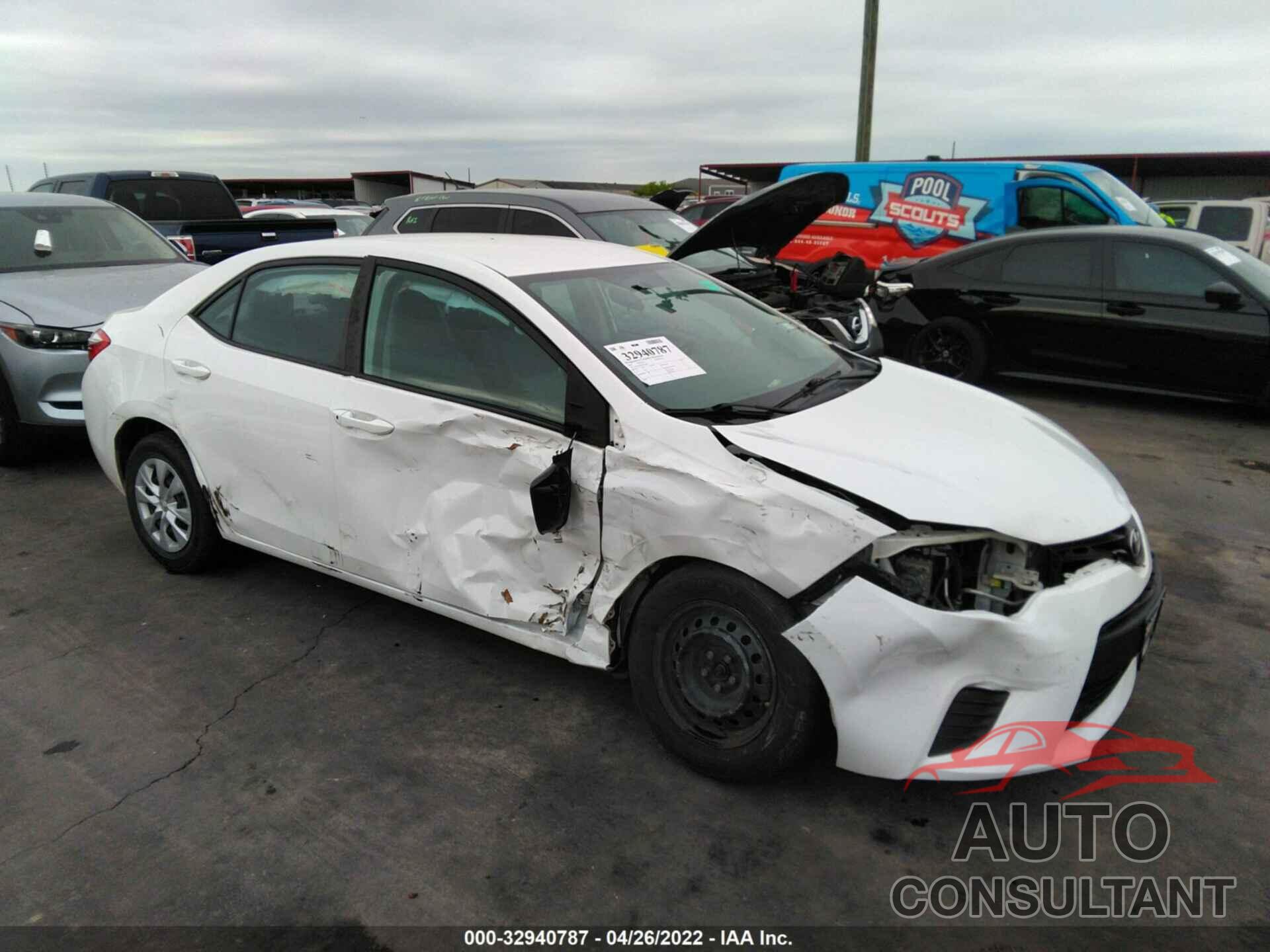 TOYOTA COROLLA 2016 - 2T1BURHE8GC708661