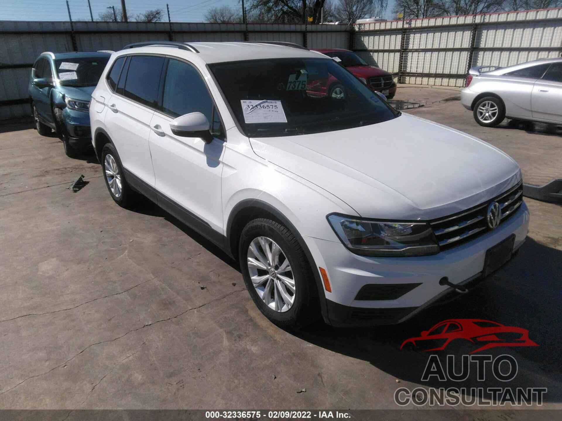 VOLKSWAGEN TIGUAN 2018 - 3VV0B7AX4JM110466