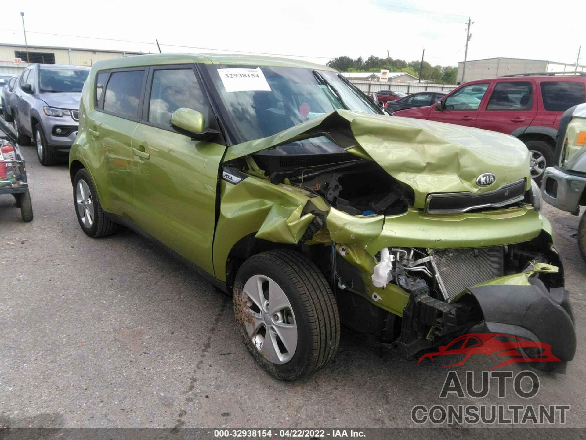 KIA SOUL 2016 - KNDJN2A20G7843957