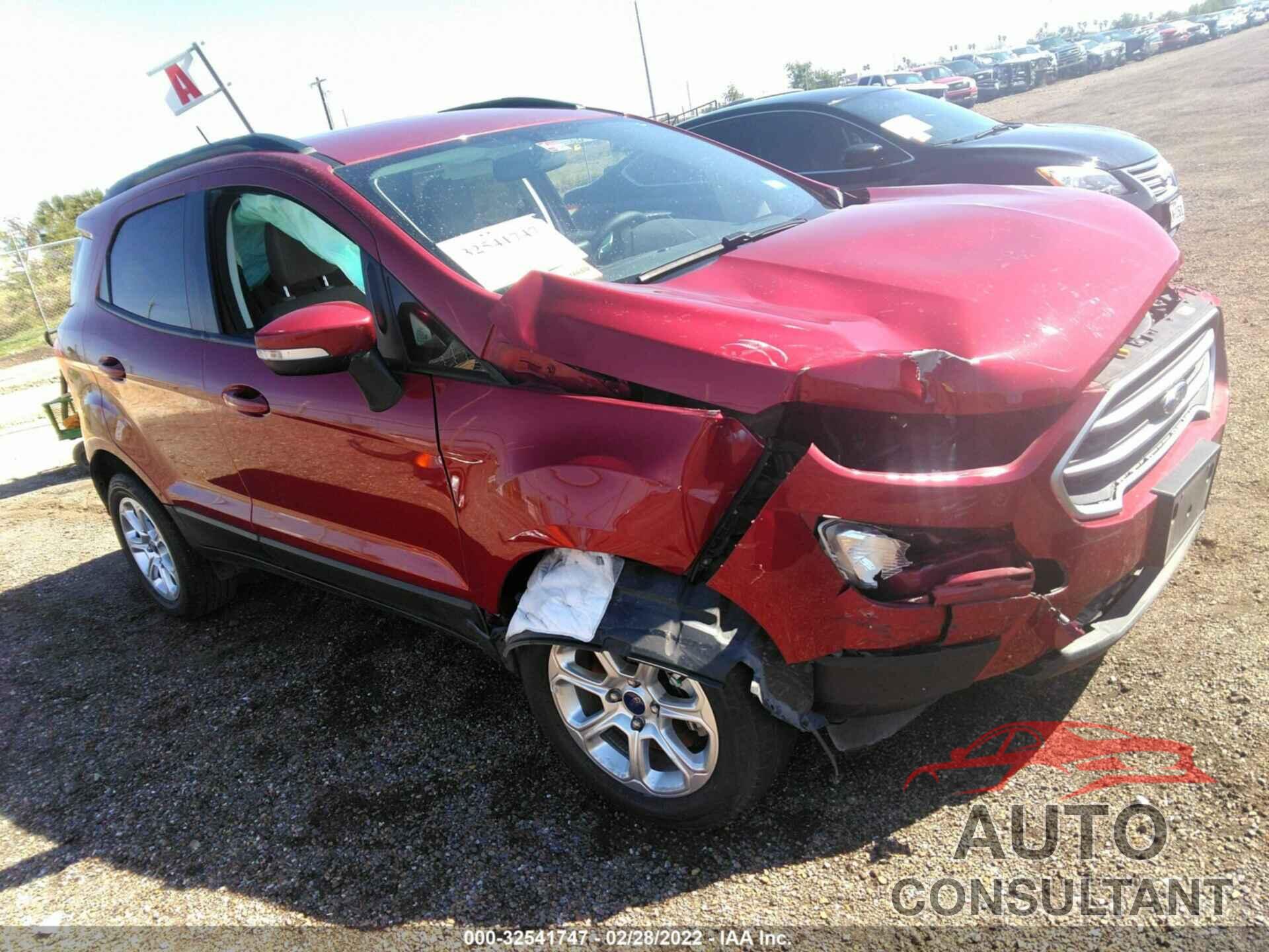 FORD ECOSPORT 2018 - MAJ3P1TE4JC238610