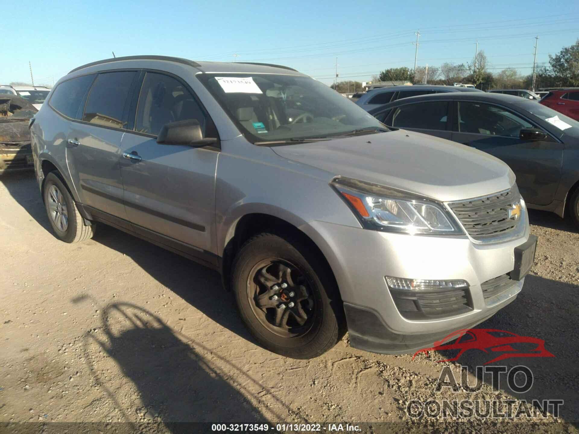 CHEVROLET TRAVERSE 2016 - 1GNKRFED1GJ199522