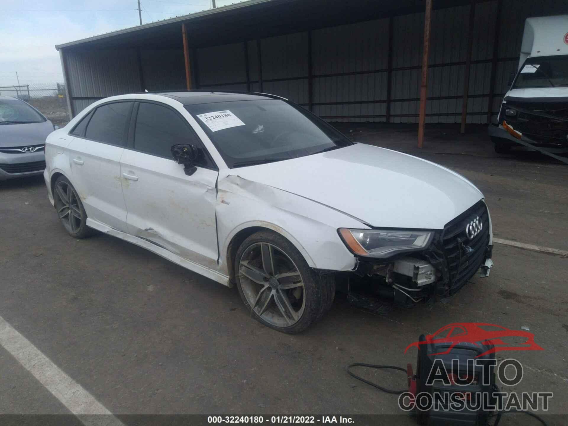 AUDI A3 2016 - WAUA7GFF5G1034246