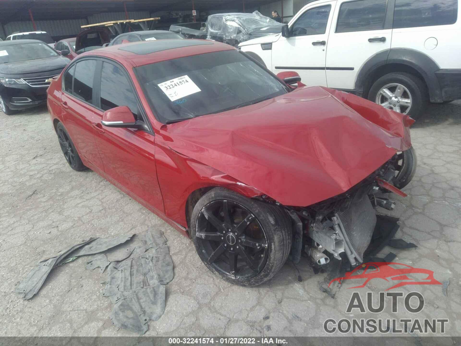 BMW 3 SERIES 2018 - WBA8E1G58JNU90913