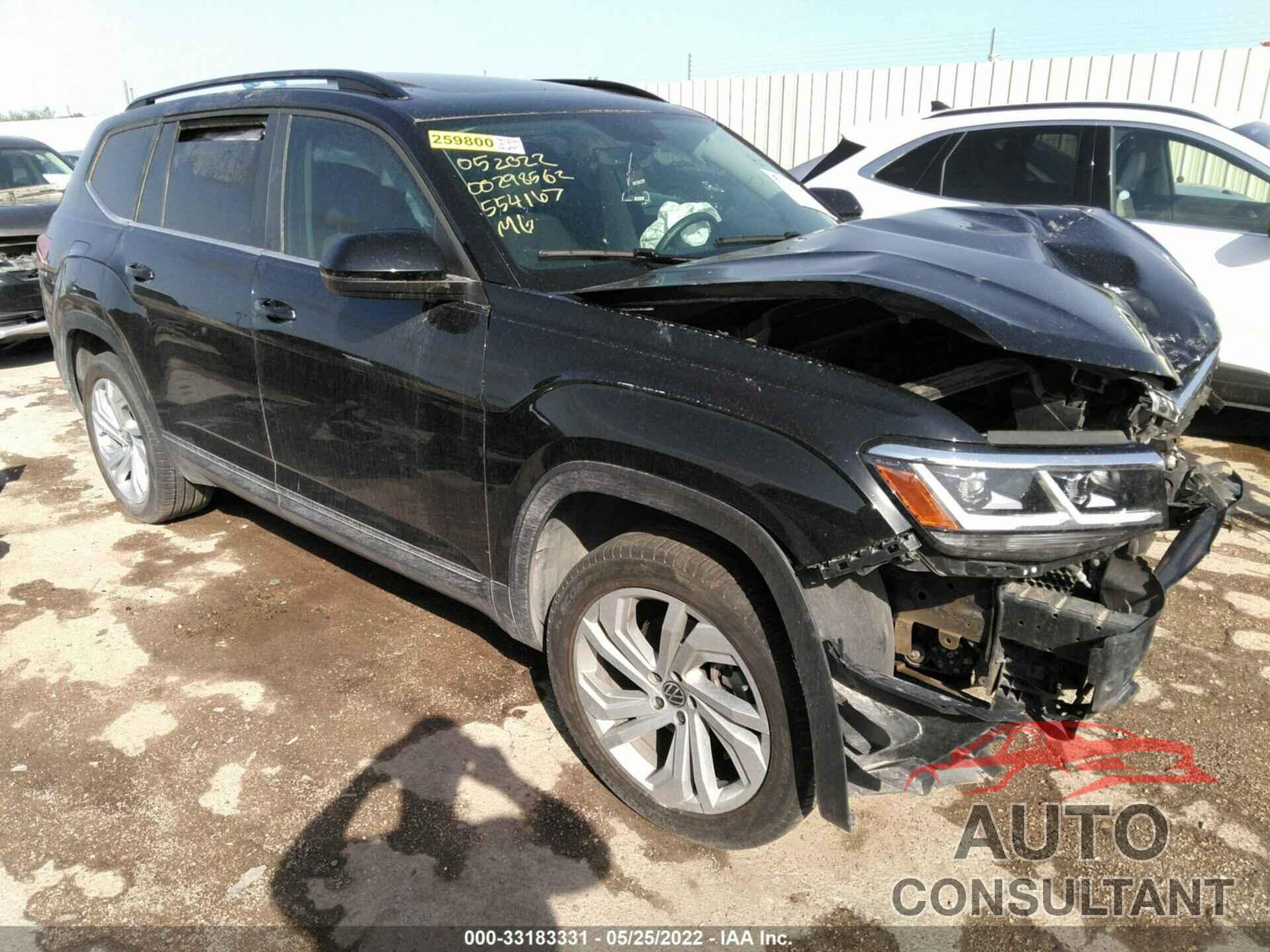 VOLKSWAGEN ATLAS 2021 - 1V2JR2CA2MC554167