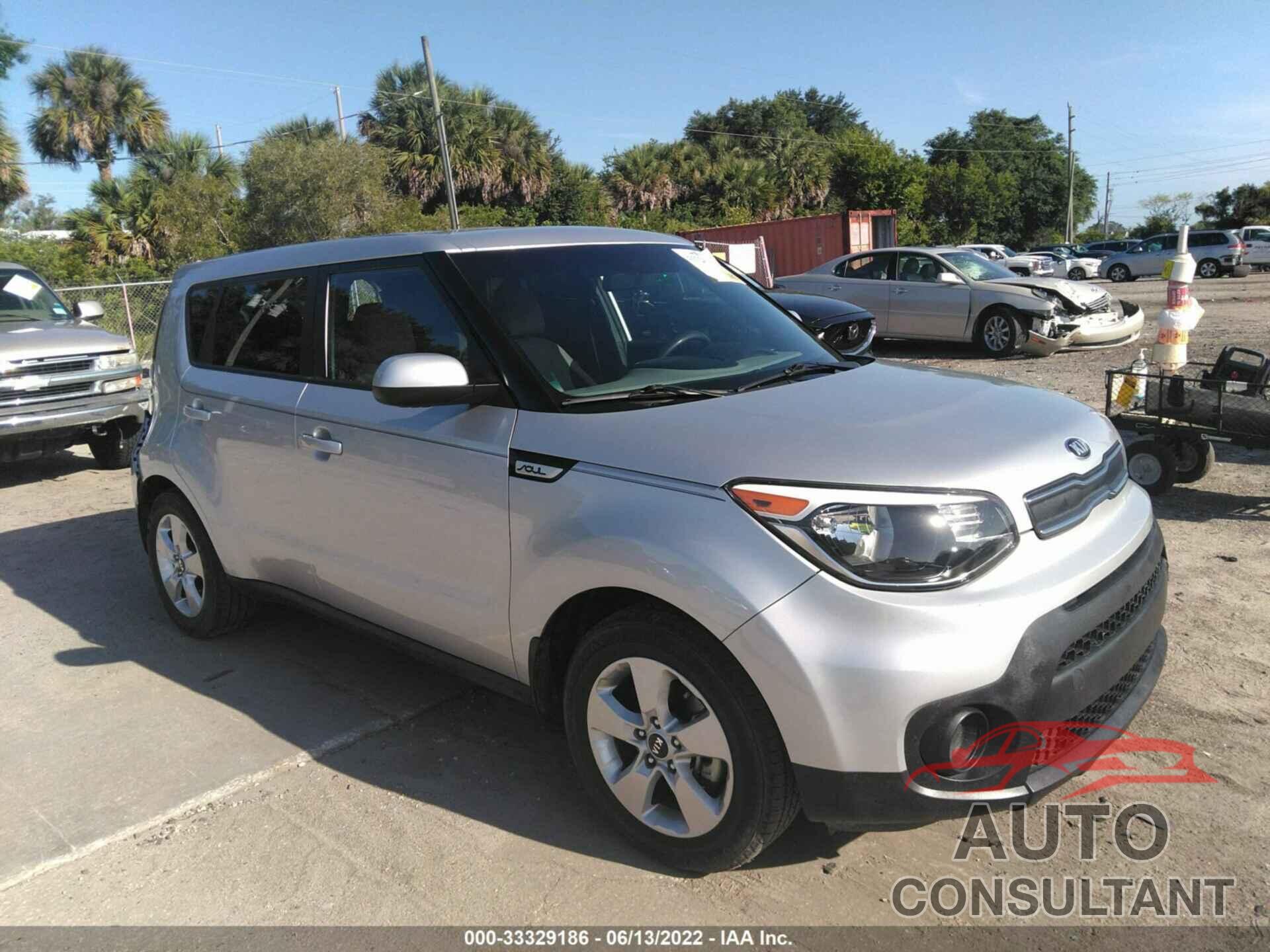 KIA SOUL 2019 - KNDJN2A23K7674977