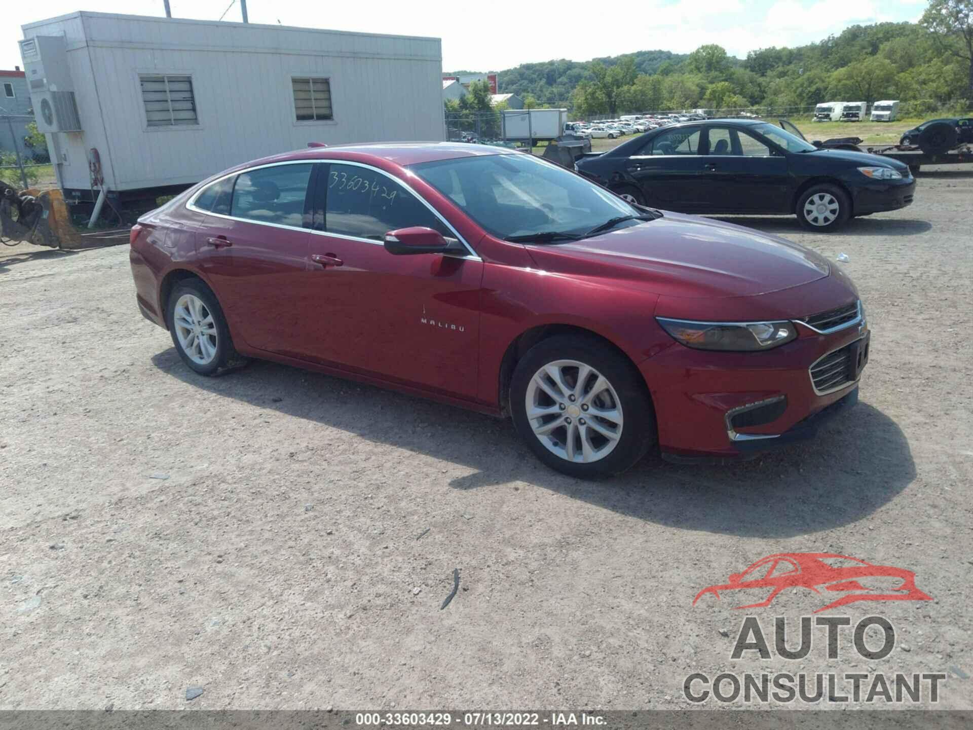 CHEVROLET MALIBU 2017 - 1G1ZE5STXHF223340