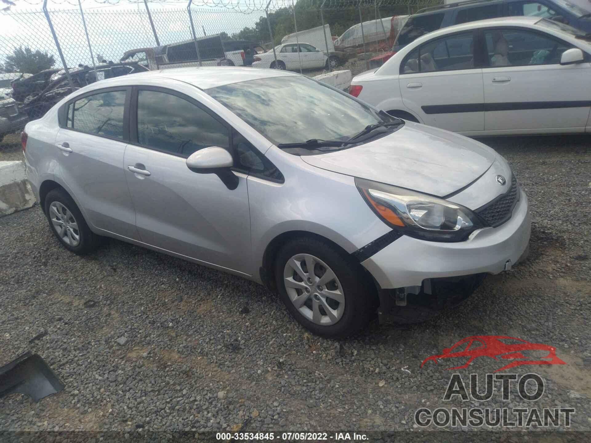 KIA RIO 2017 - KNADM4A3XH6010983