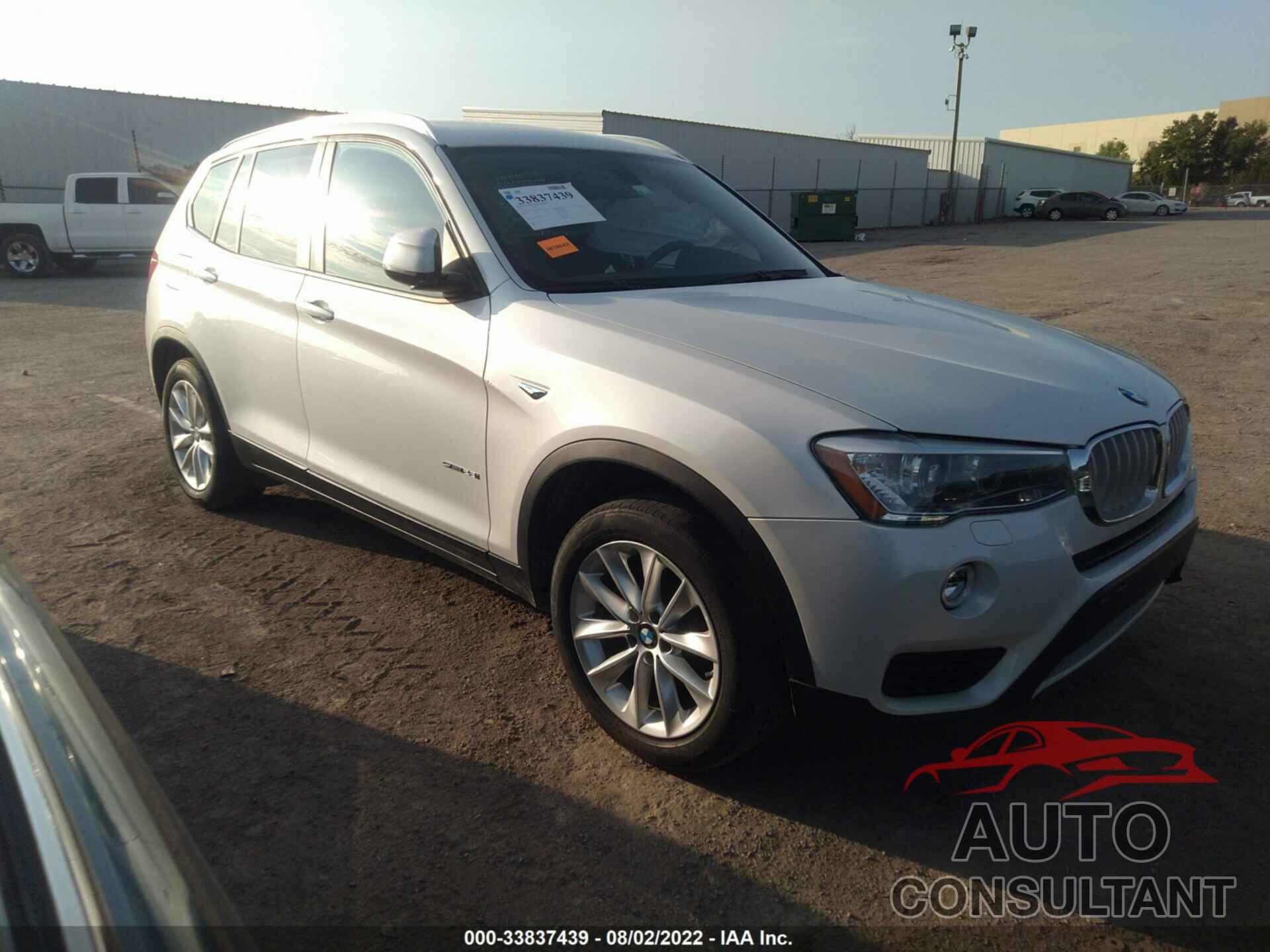 BMW X3 2016 - 5UXWZ7C58G0R31984