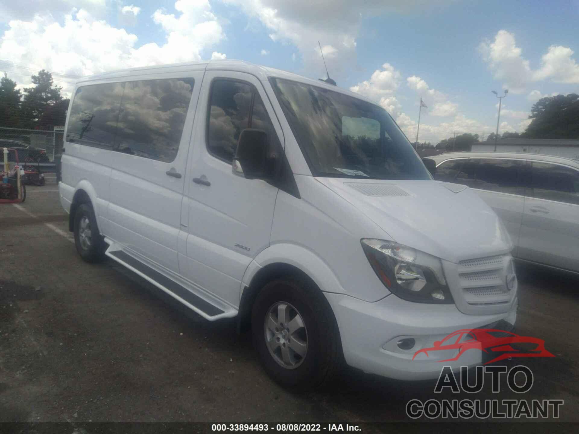 MERCEDES-BENZ SPRINTER PASSENGER VANS 2016 - WDZPE7DD3GP309002