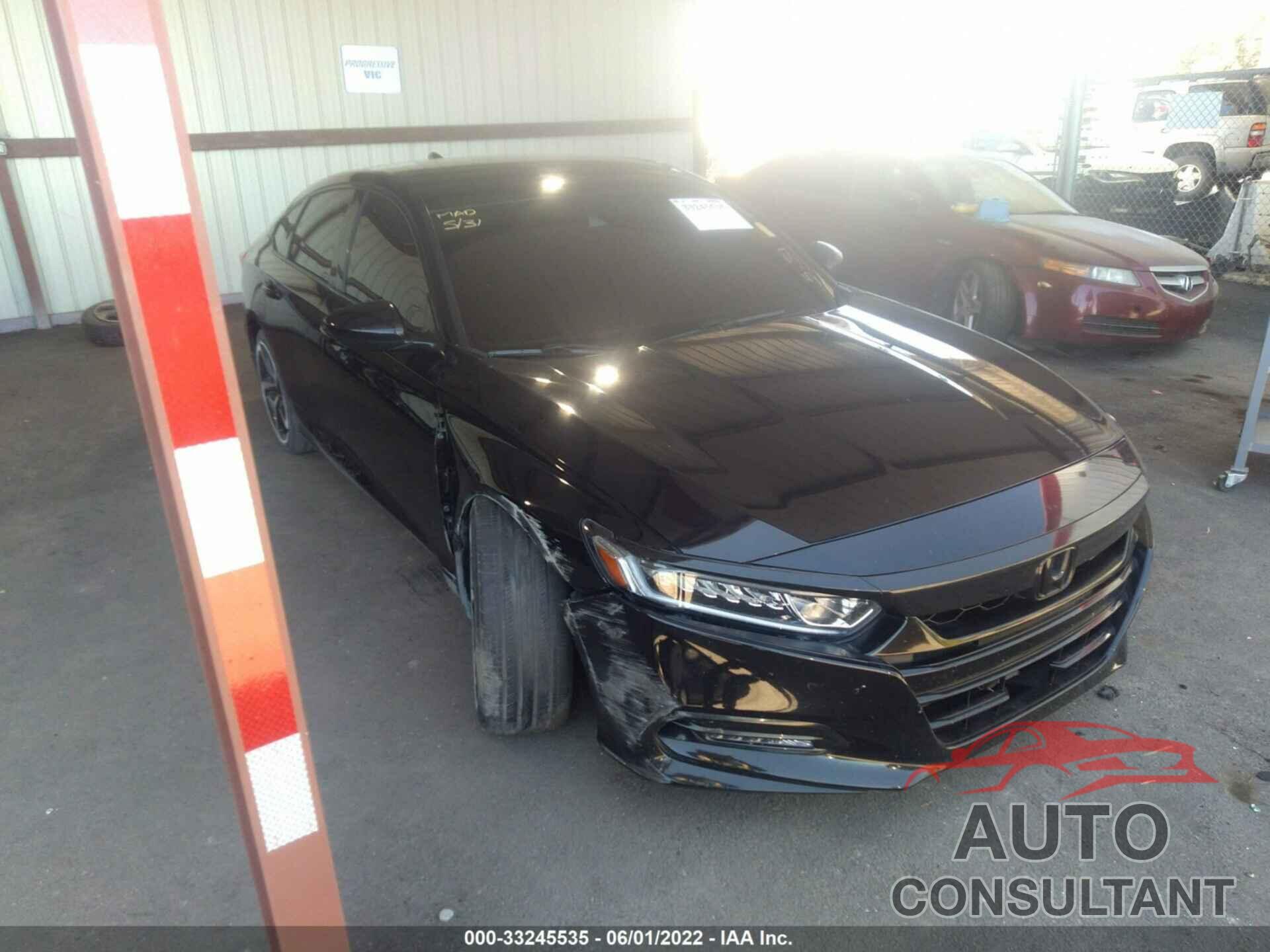 HONDA ACCORD SEDAN 2018 - 1HGCV1F31JA173335