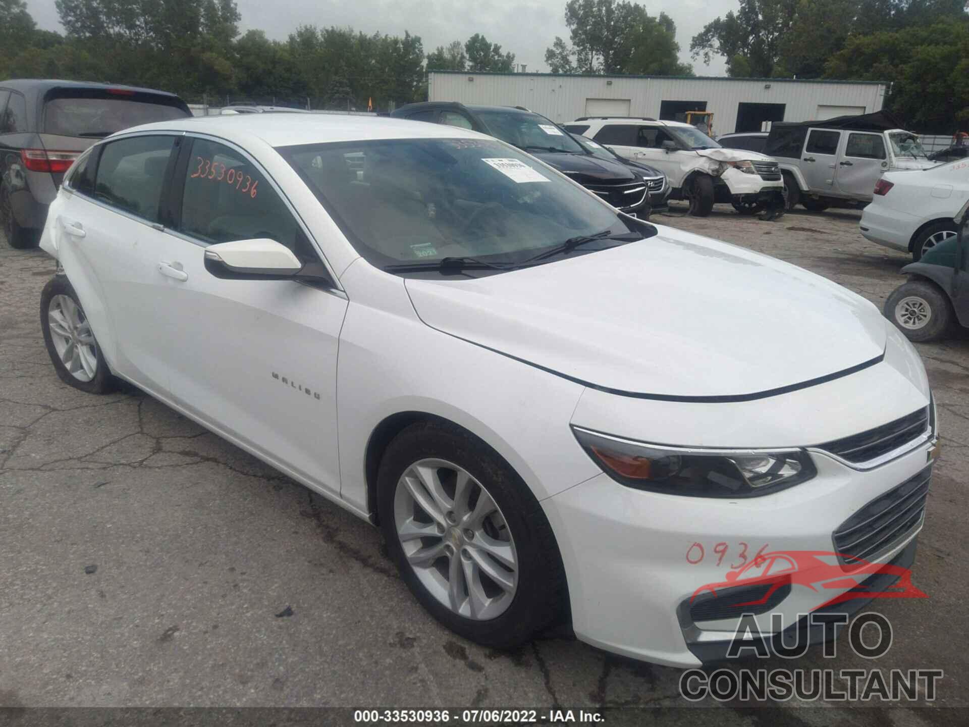 CHEVROLET MALIBU 2017 - 1G1ZE5ST4HF177648