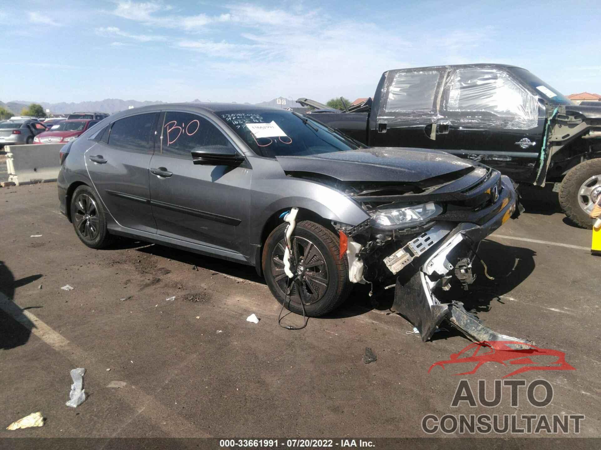 HONDA CIVIC HATCHBACK 2018 - SHHFK7H54JU217744