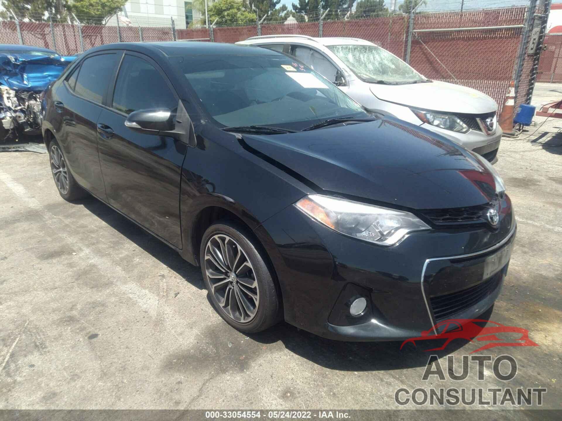 TOYOTA COROLLA 2016 - 5YFBURHE5GP494907