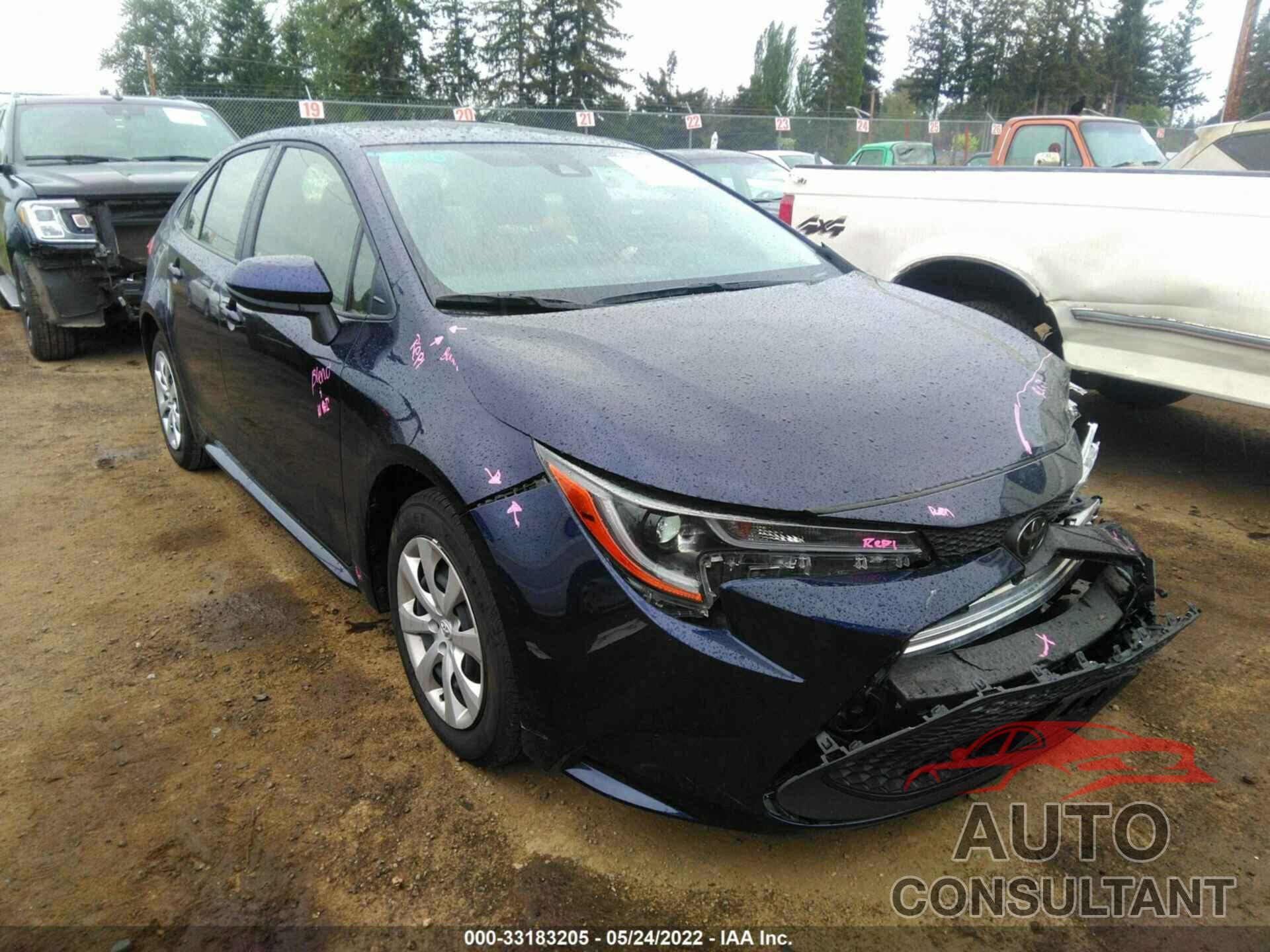 TOYOTA COROLLA 2022 - JTDEPMAE4NJ197601